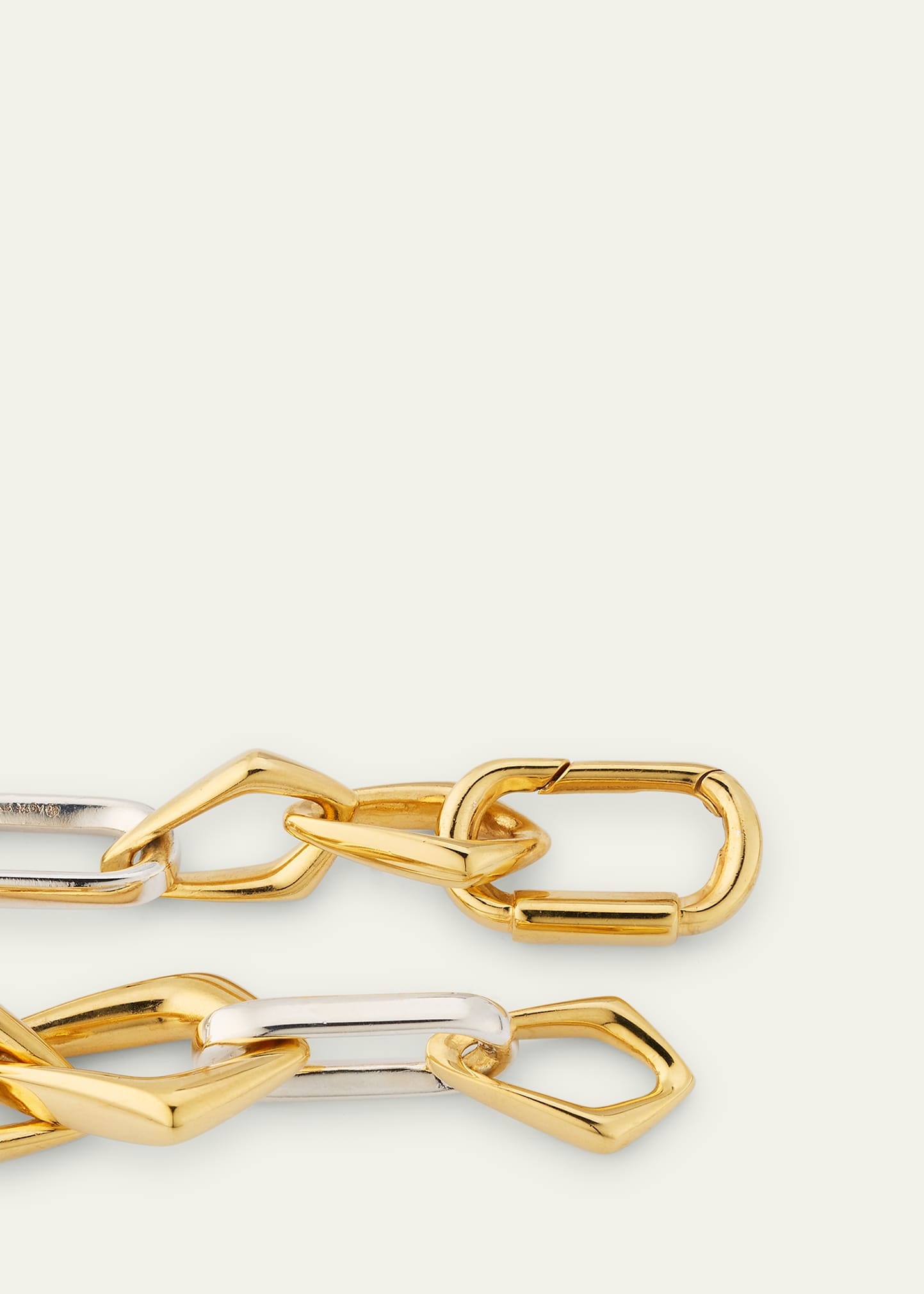 Two-Tone Chain Bracelet - 4