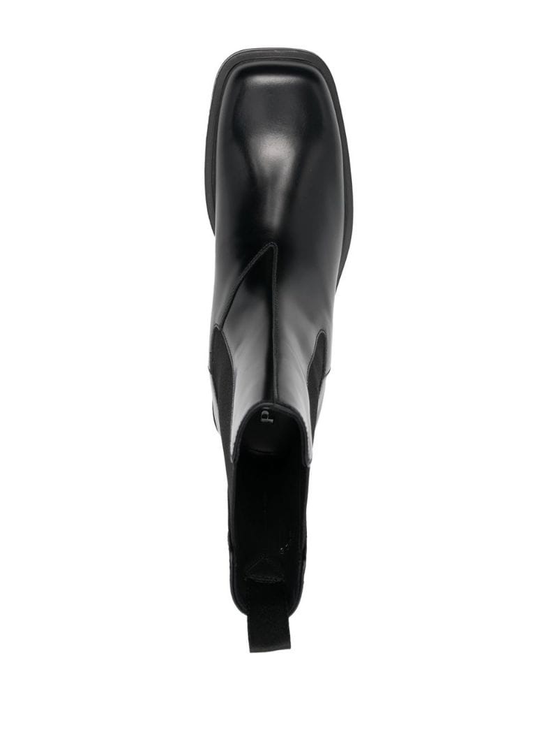brushed-finish Chelsea boots - 4