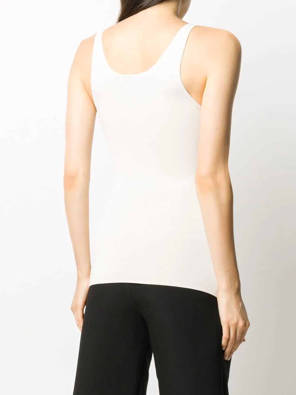 ribbed knit vest top - 4