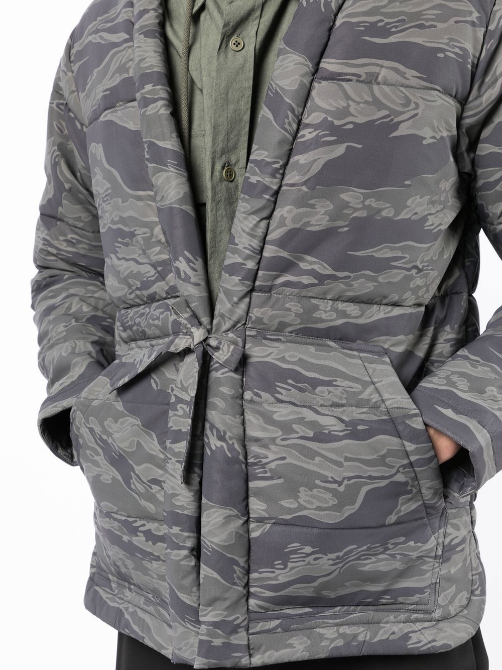 camouflage-print padded jacket - 5