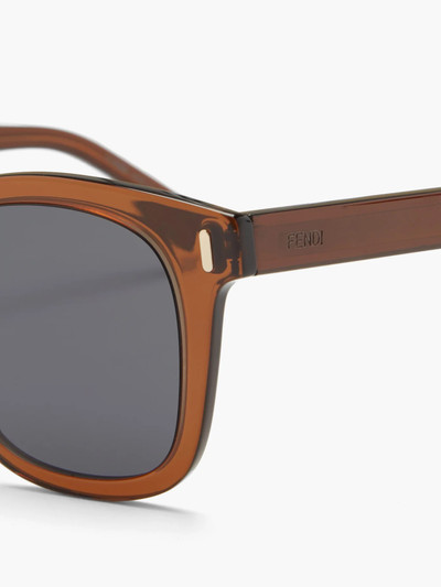 FENDI D-frame acetate sunglasses outlook