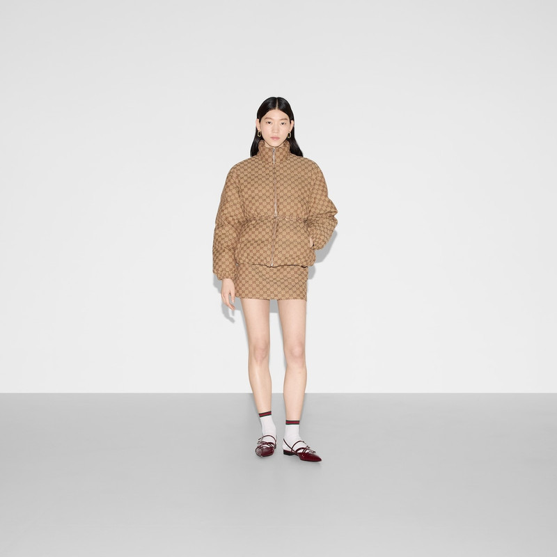 GUCCI GG canvas bomber jacket outlook