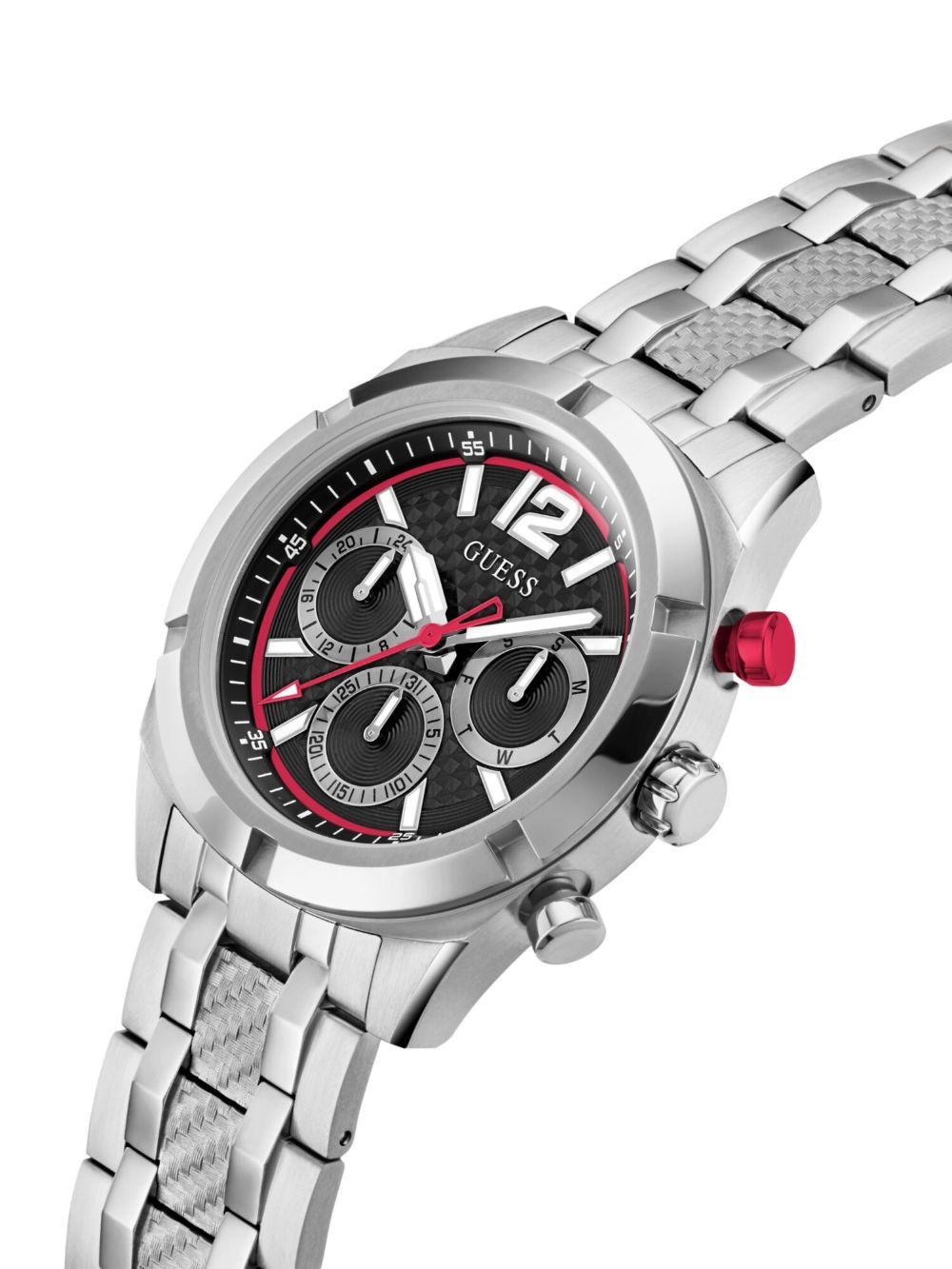 stainless steel chronograph 44mm - 5