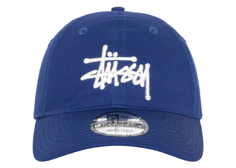Stüssy Stussy New Era 9Twenty Basic Strapback Dark Royal outlook