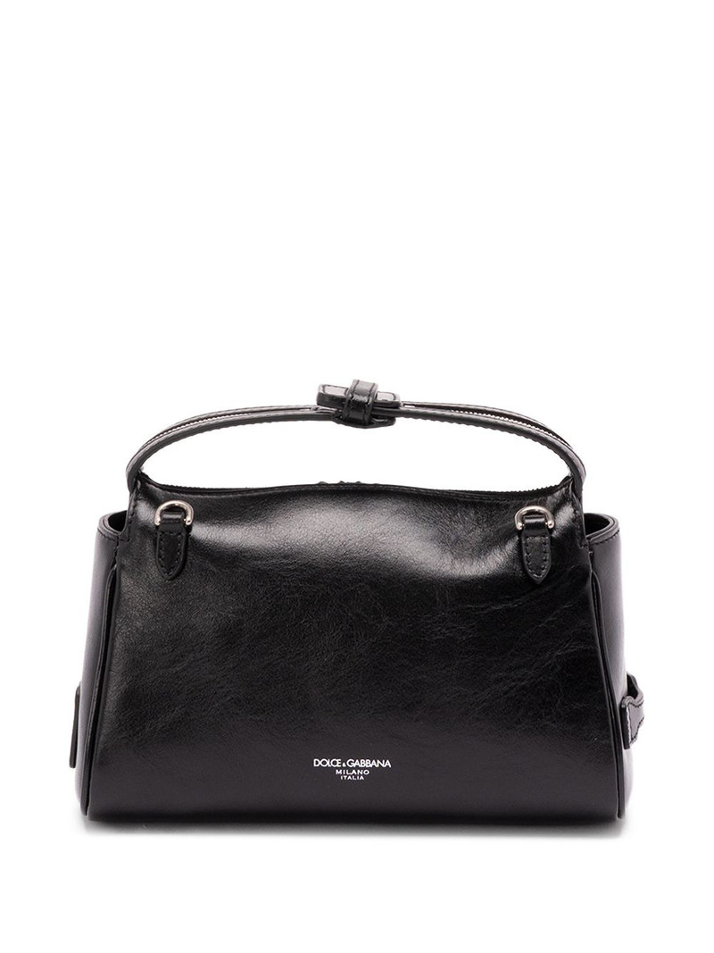 Dolce & Gabbana zip-fastening leather tote bag outlook