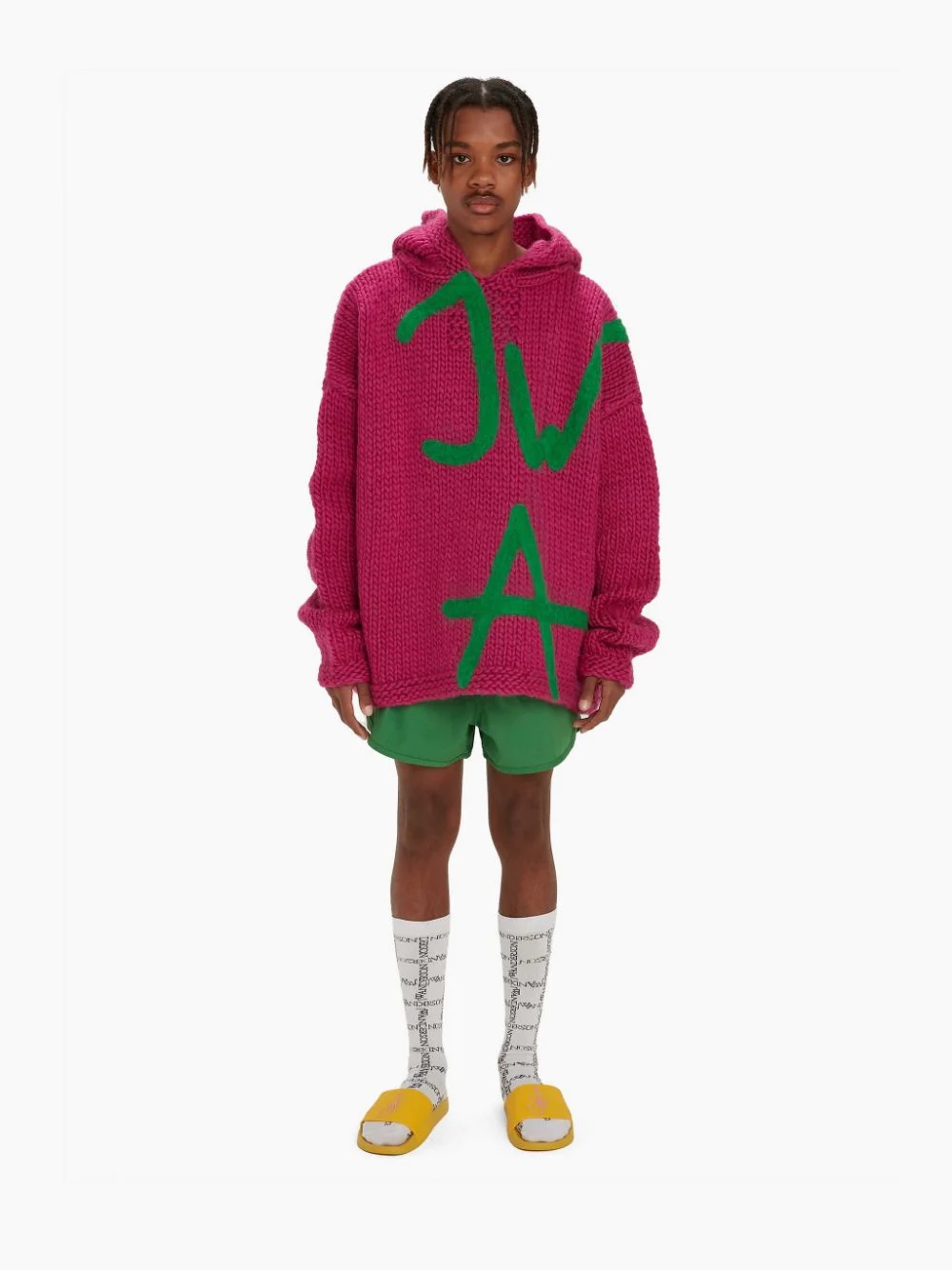 HANDKNIT JWA CHUNKY HOODIE - 3