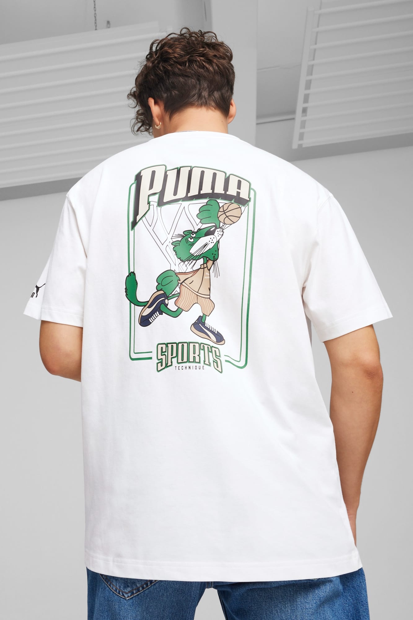 For the Fanbase PUMA TEAM Men's Graphic Tee - 4