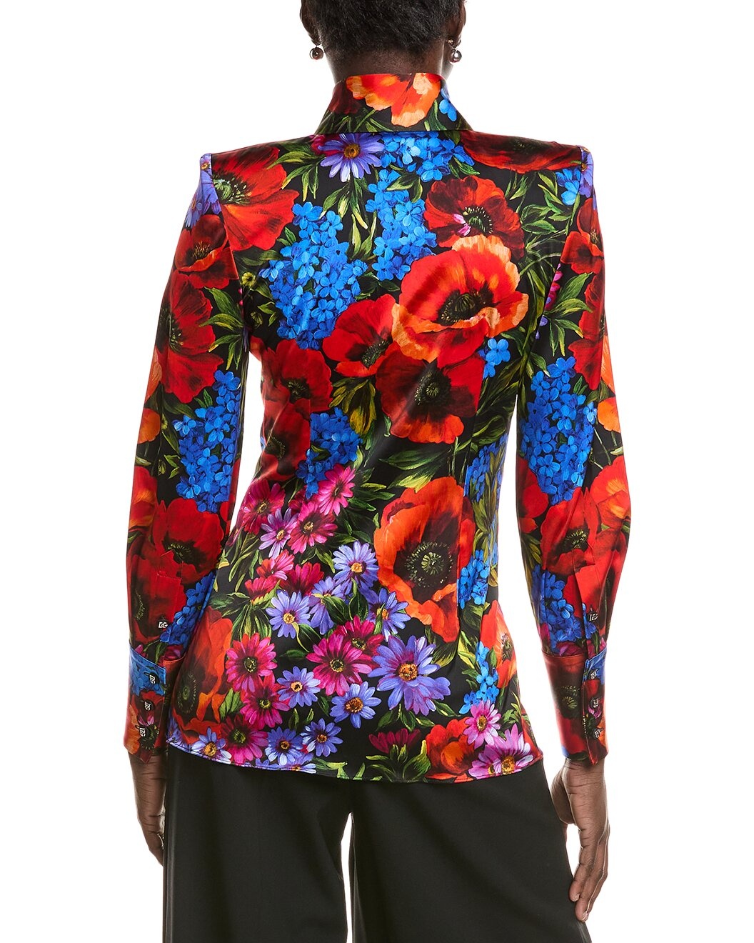 Dolce & Gabbana Shoulder Pad Shirt - 2