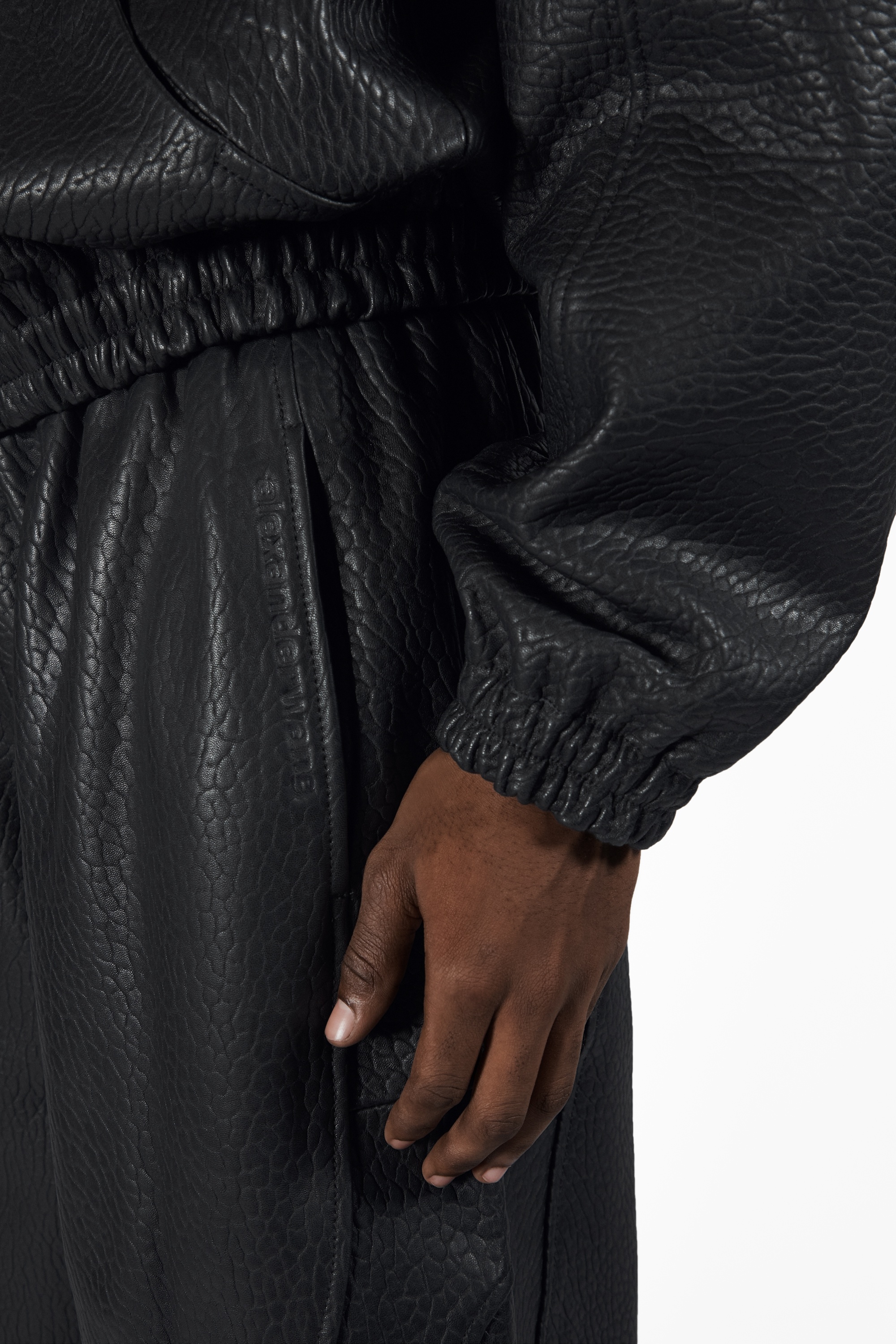 Track Pant in Primal Lambskin Leather - 5