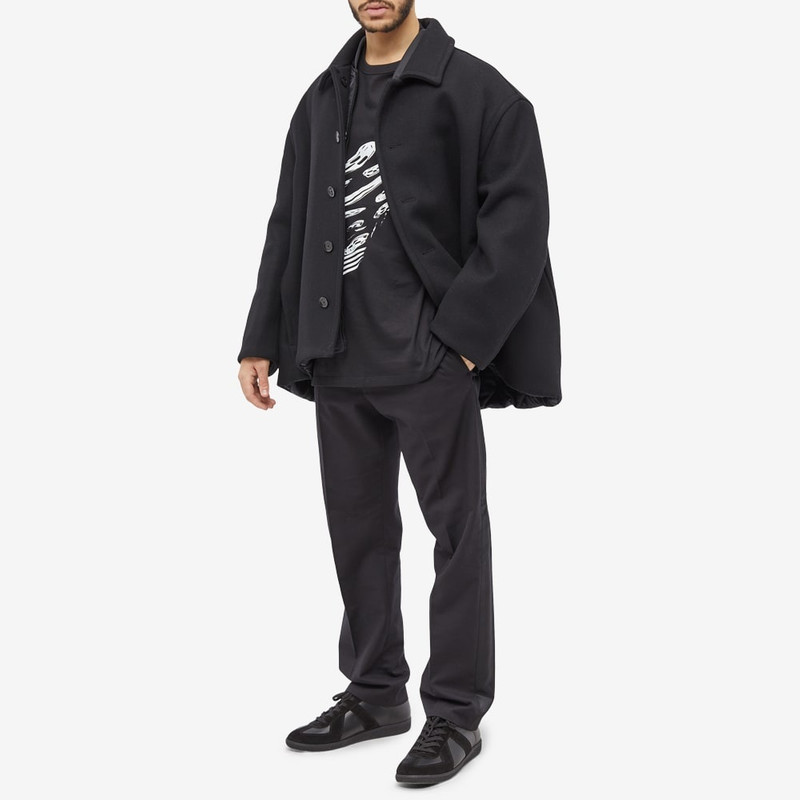 Alexander McQueen Abstract Wave Skull Print Tee 4