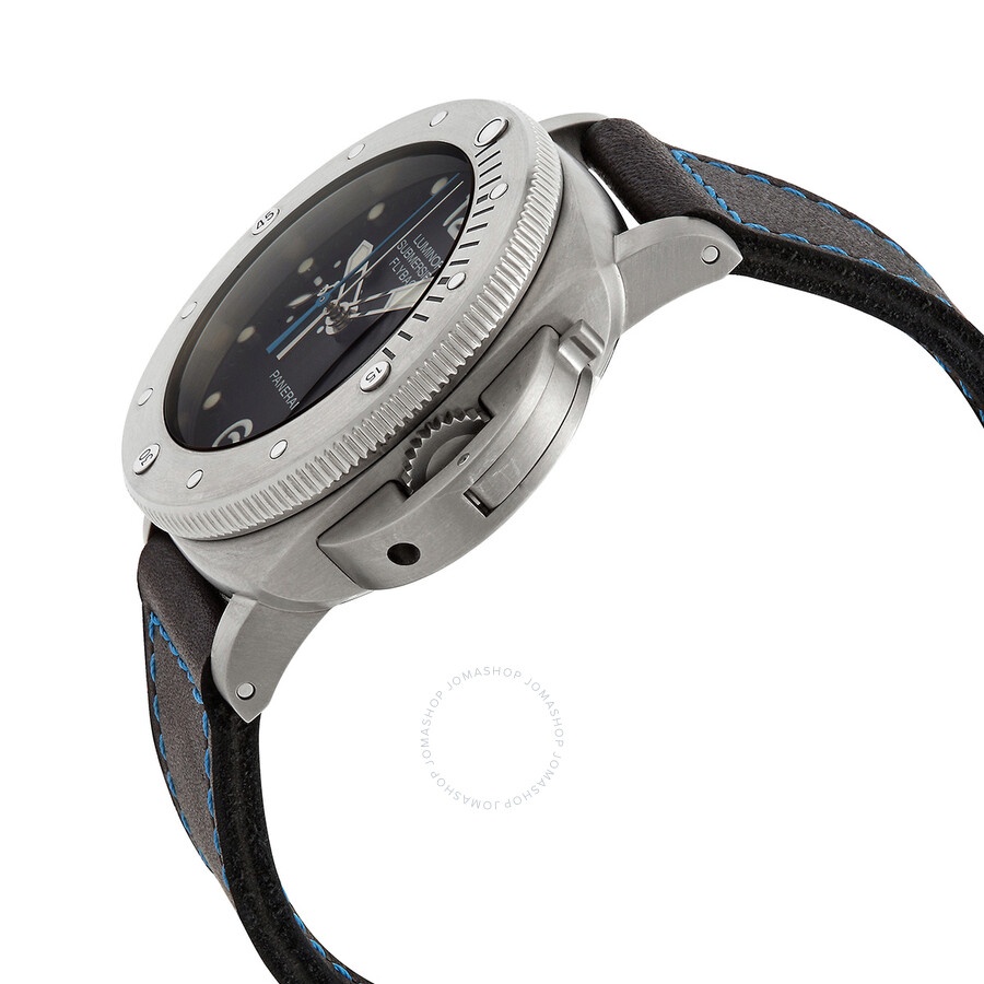 Panerai Luminor Submersible 1950 Chronograph Automatic Black Dial Men's Watch PAM00614 - 2