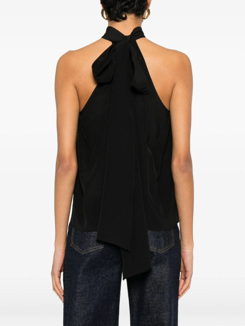 TOM FORD Tom Ford Ribbed Tie-neck Blouse outlook
