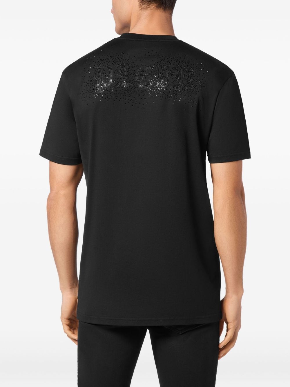 Gothic Plein-embellished T-shirt - 4
