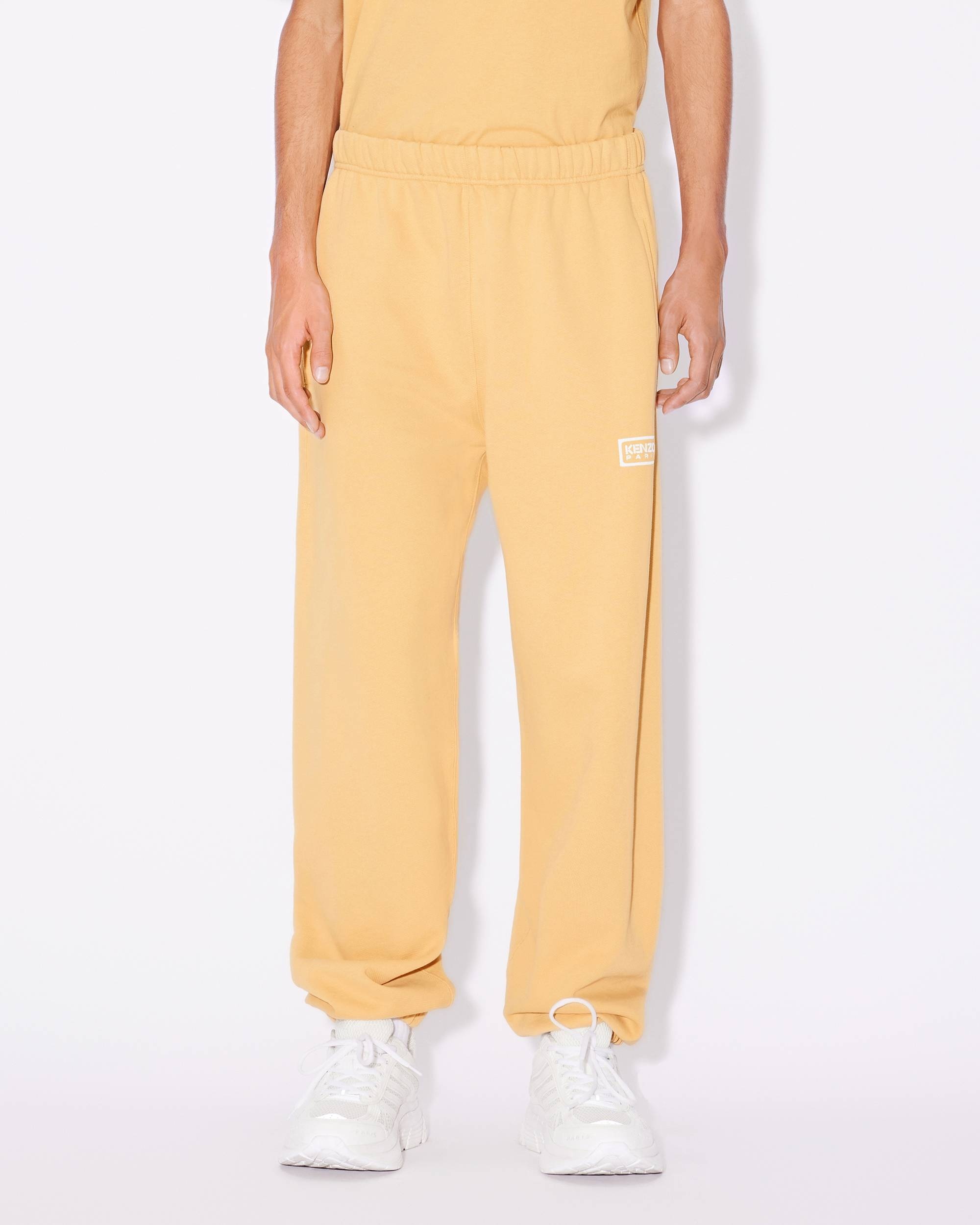 'KENZO Paris' embroidered classic two-tone jogging bottoms - 4
