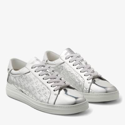 JIMMY CHOO Rome/M
Silver Metallic JC Monogram Pattern and Leather Low-Top Trainers outlook