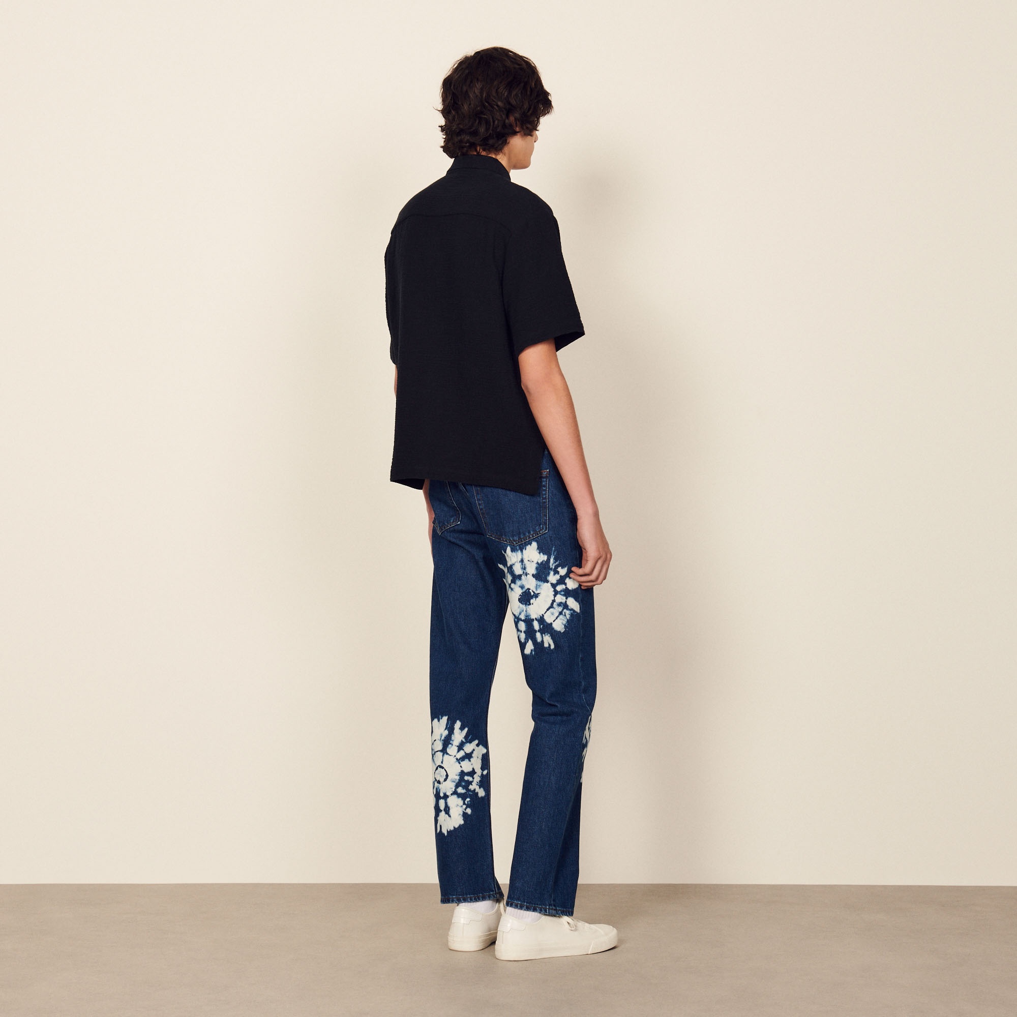Honeycomb cotton shirt - 3