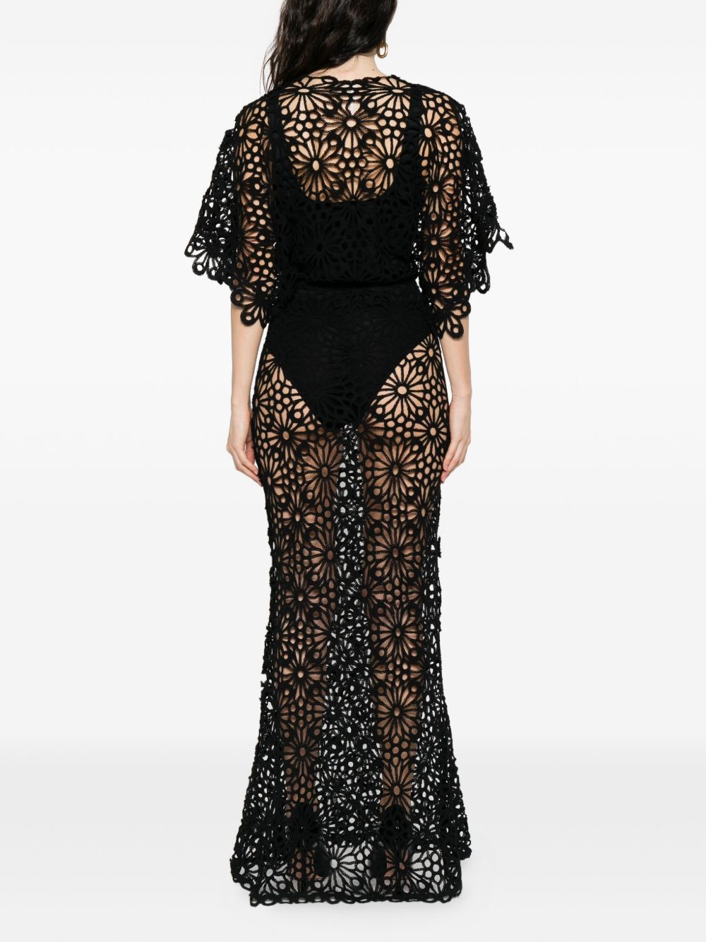 floral-lace dress - 4
