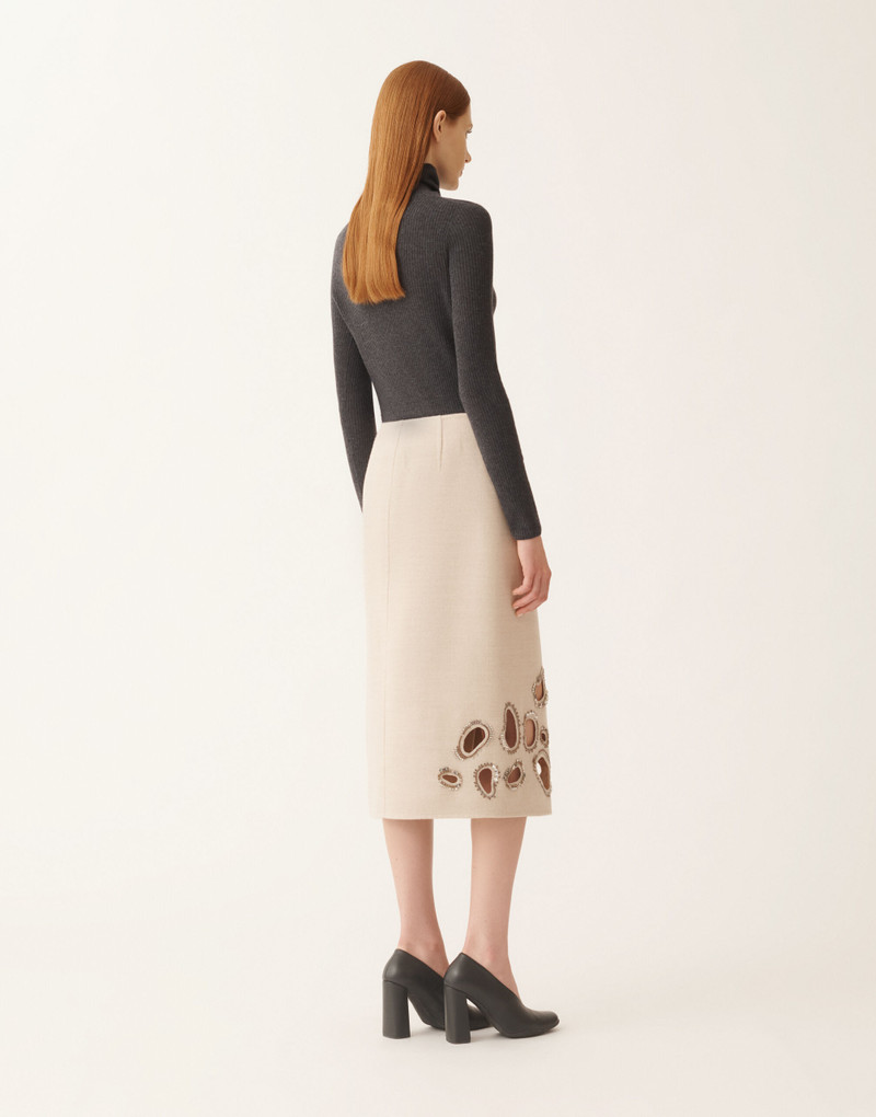 Double wool skirt 4