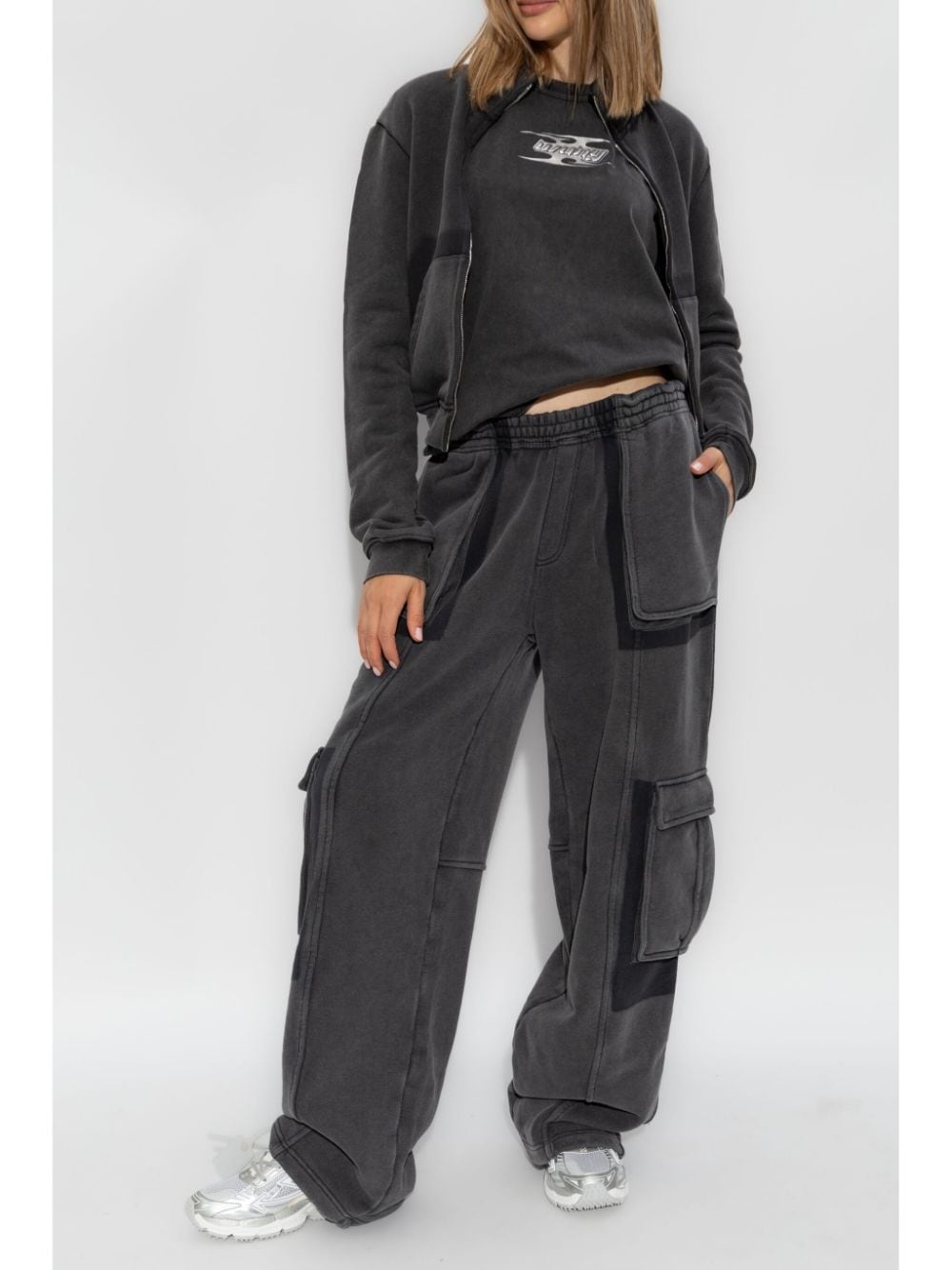 cropped cotton jacket - 2