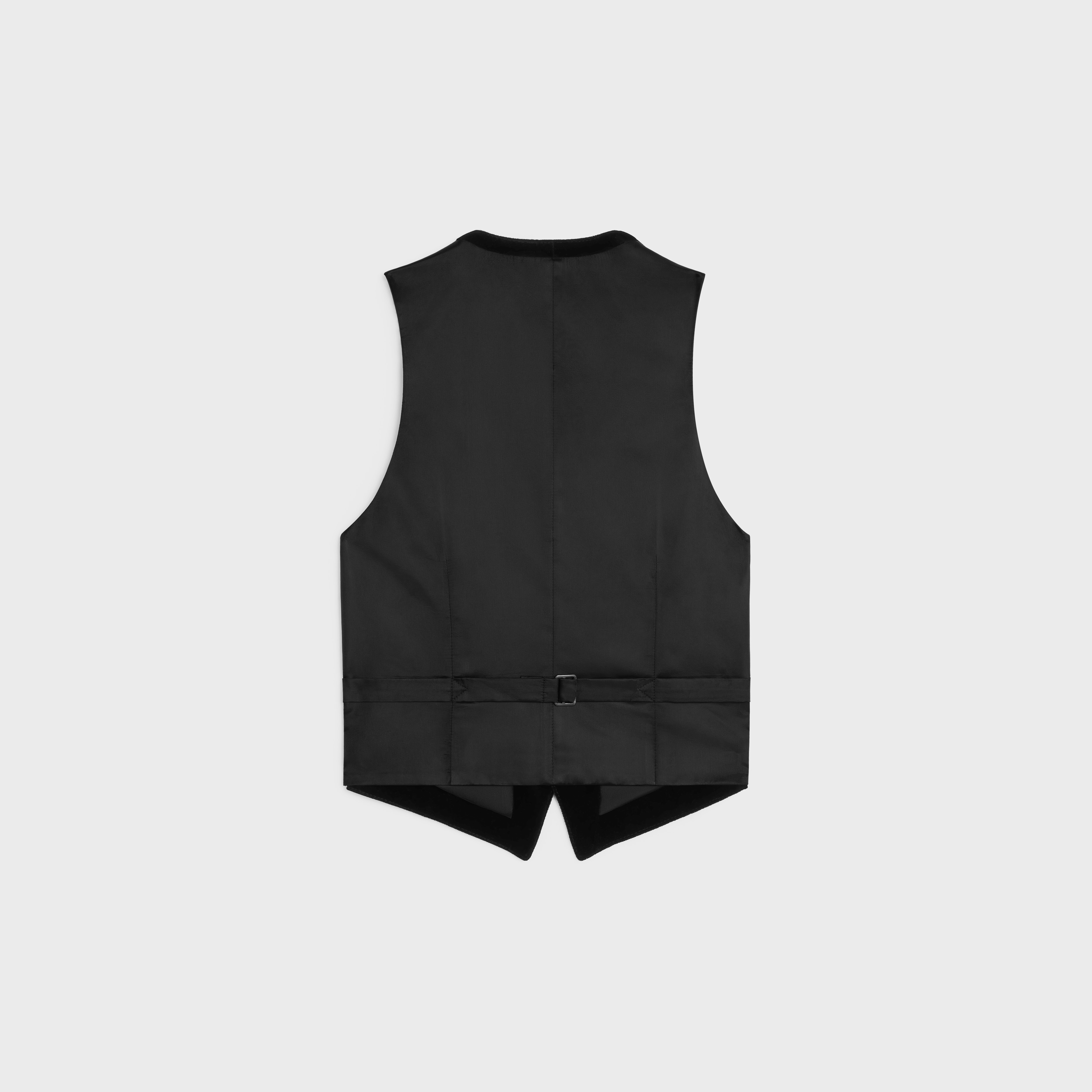 waistcoat in cotton velvet - 2