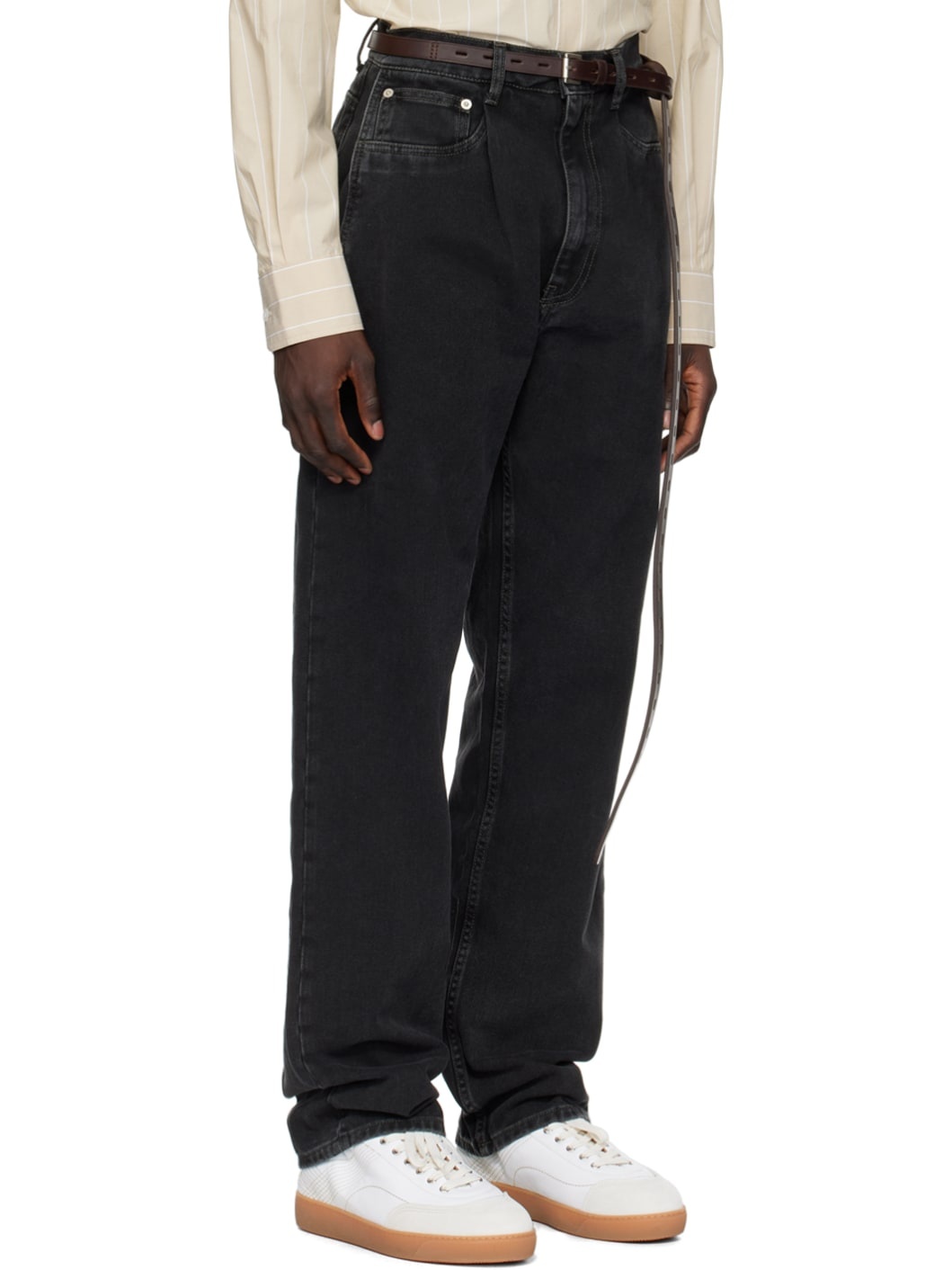 Black Faded Jeans - 2
