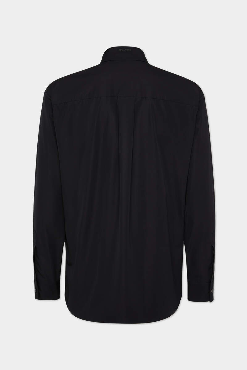 ZIPPED DROPPED SHOULDER SHIRT - 2