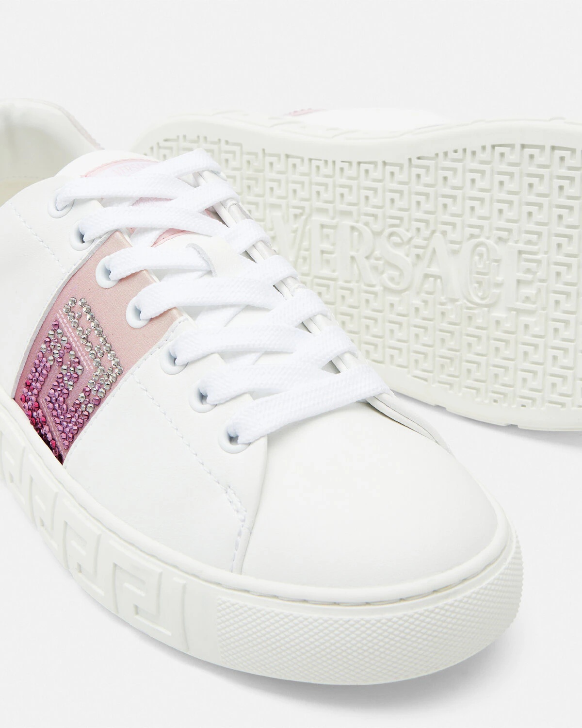 Crystal Greca Sneakers - 6