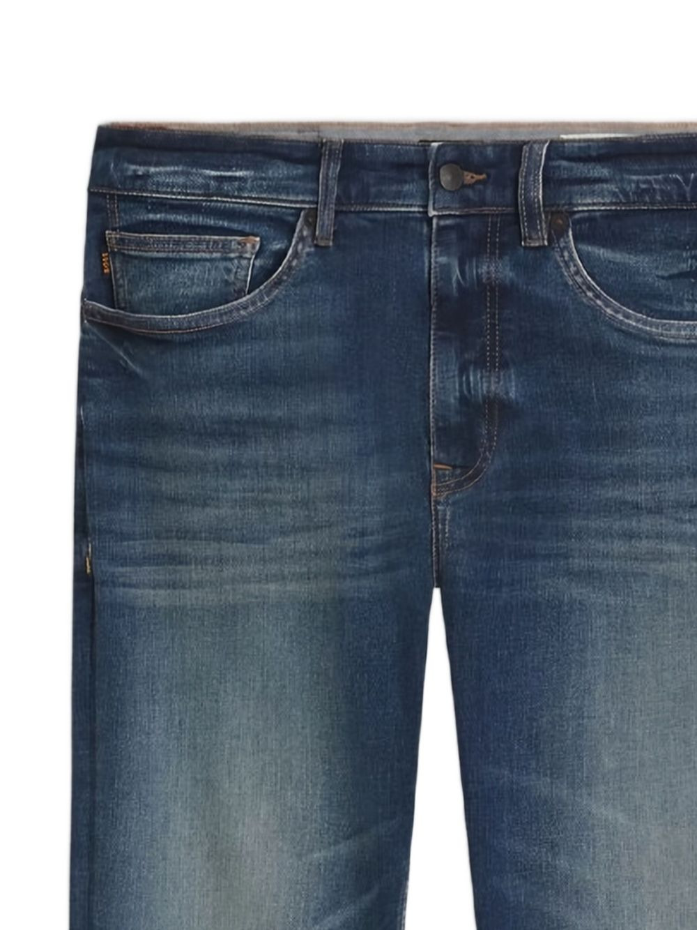 distressed detail jeans - 2