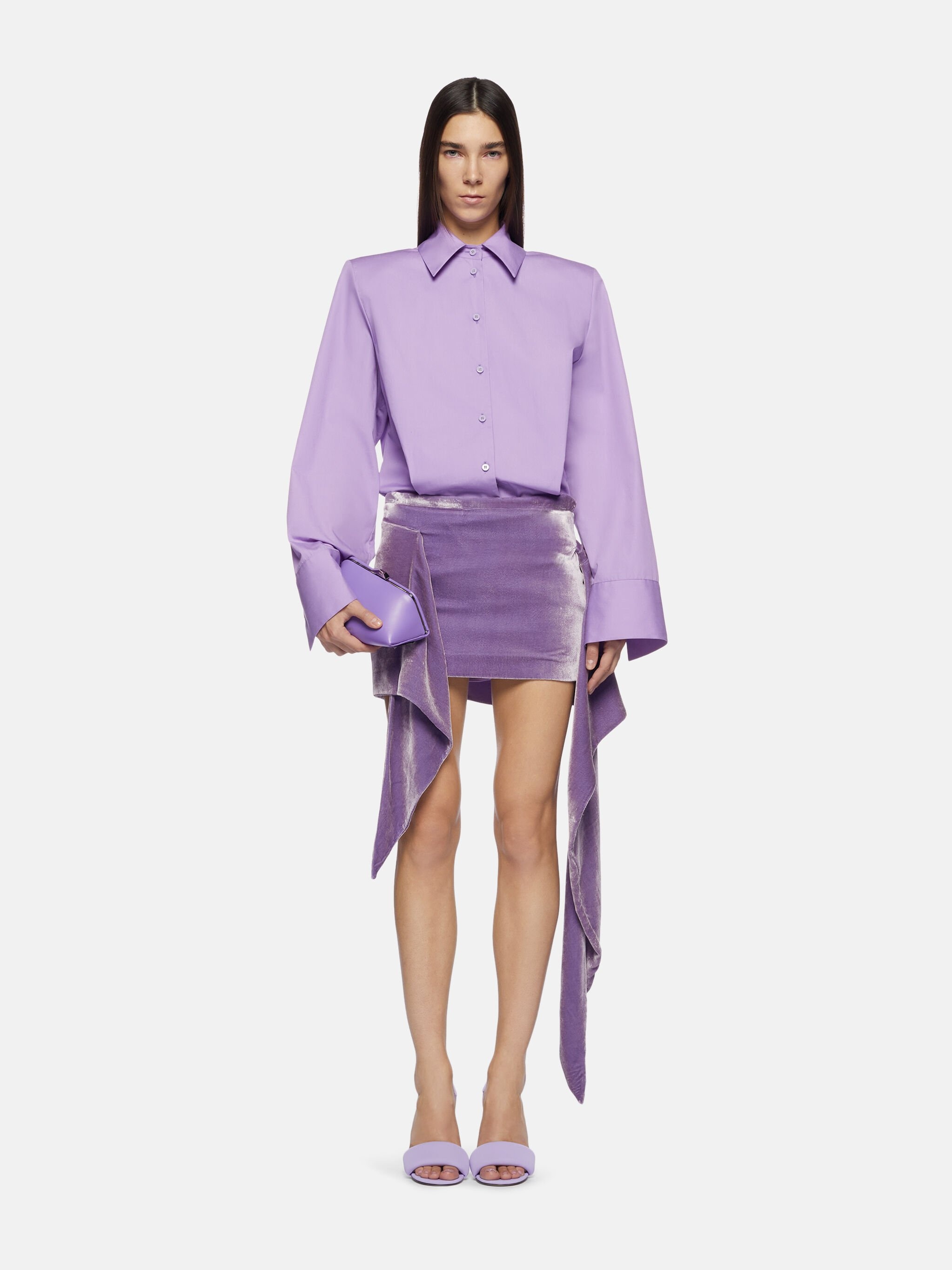 ''MARGOT'' LAVENDER MINI DRESS - 2
