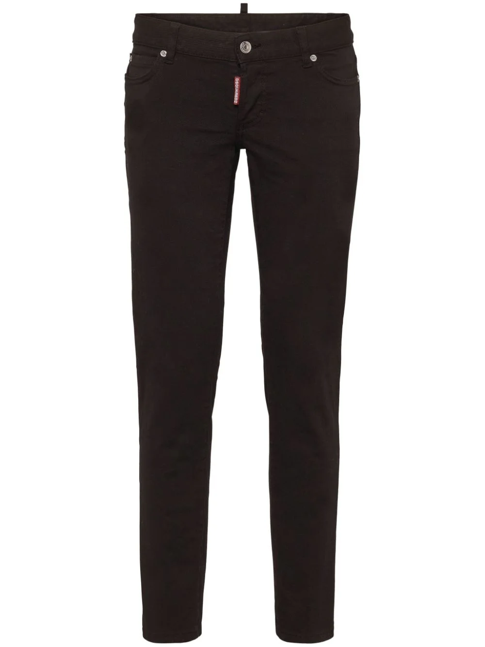 low-rise skinny trousers - 1