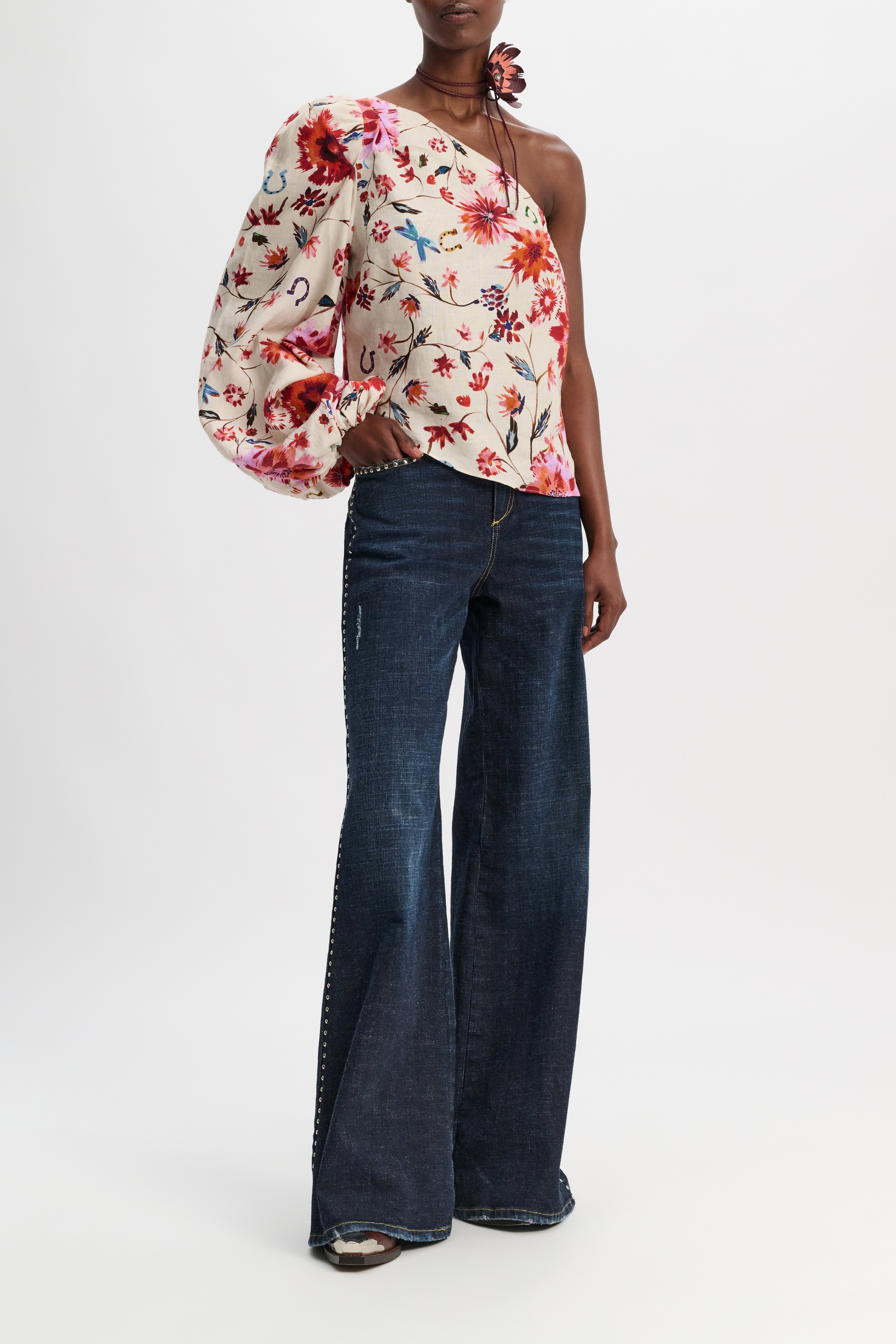 FLORAL EASE I blouse - 3