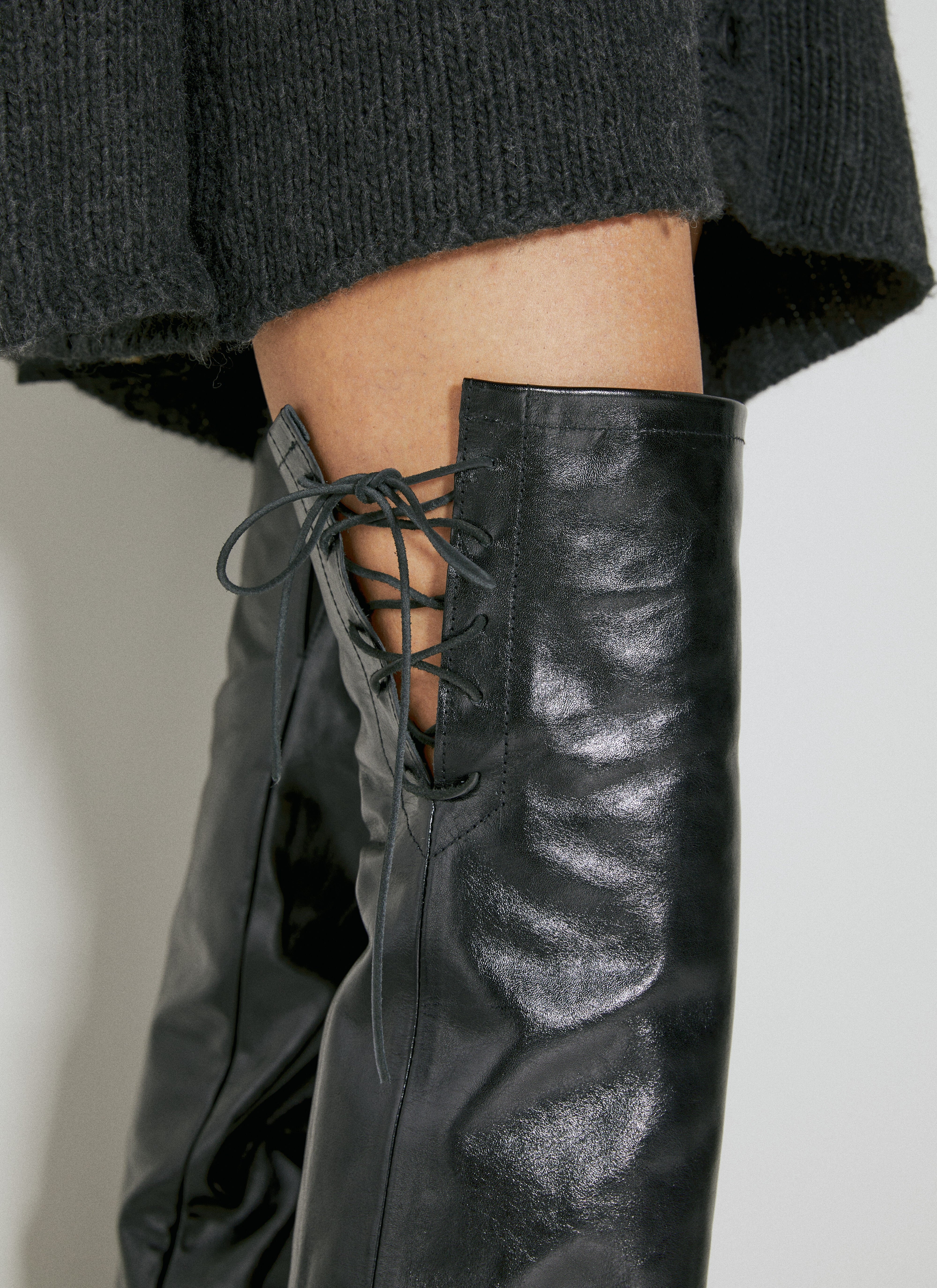 Leather Short Chaps - 4