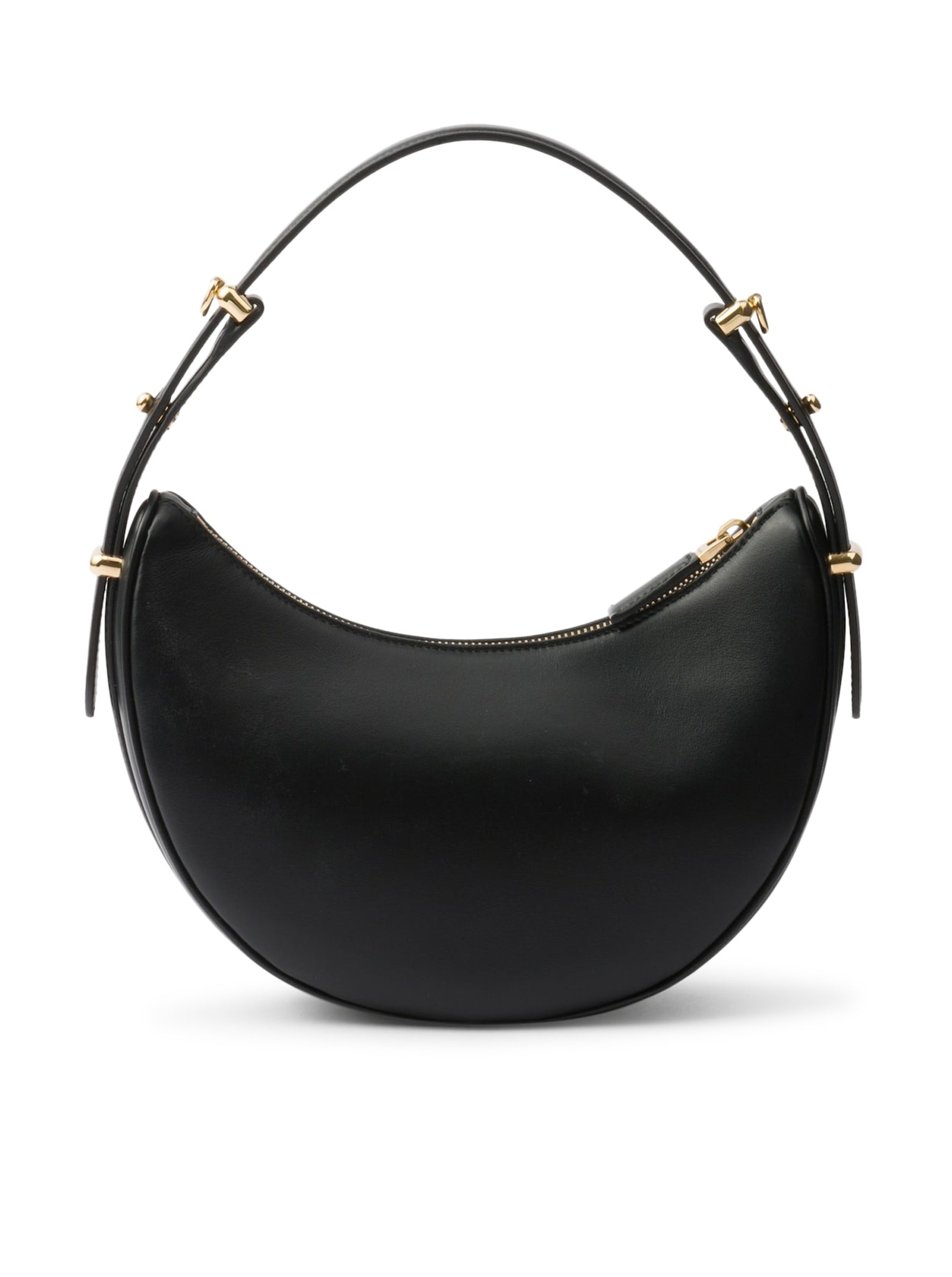PRADA ARQUÉ SHOULDER BAG IN LEATHER - 5