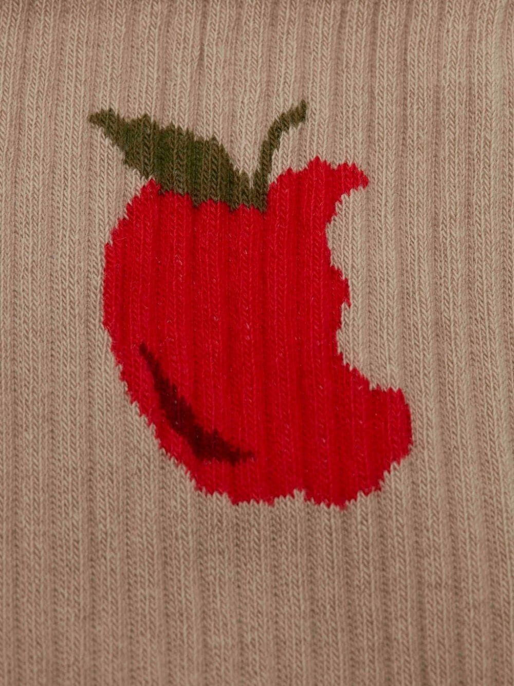 SHORT SOCKS WITH APPLE MOTIF - 3