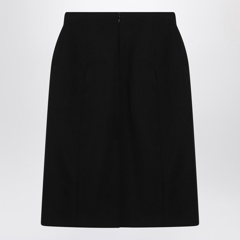 Balenciaga Black Hourglass Midi Skirt Women - 2