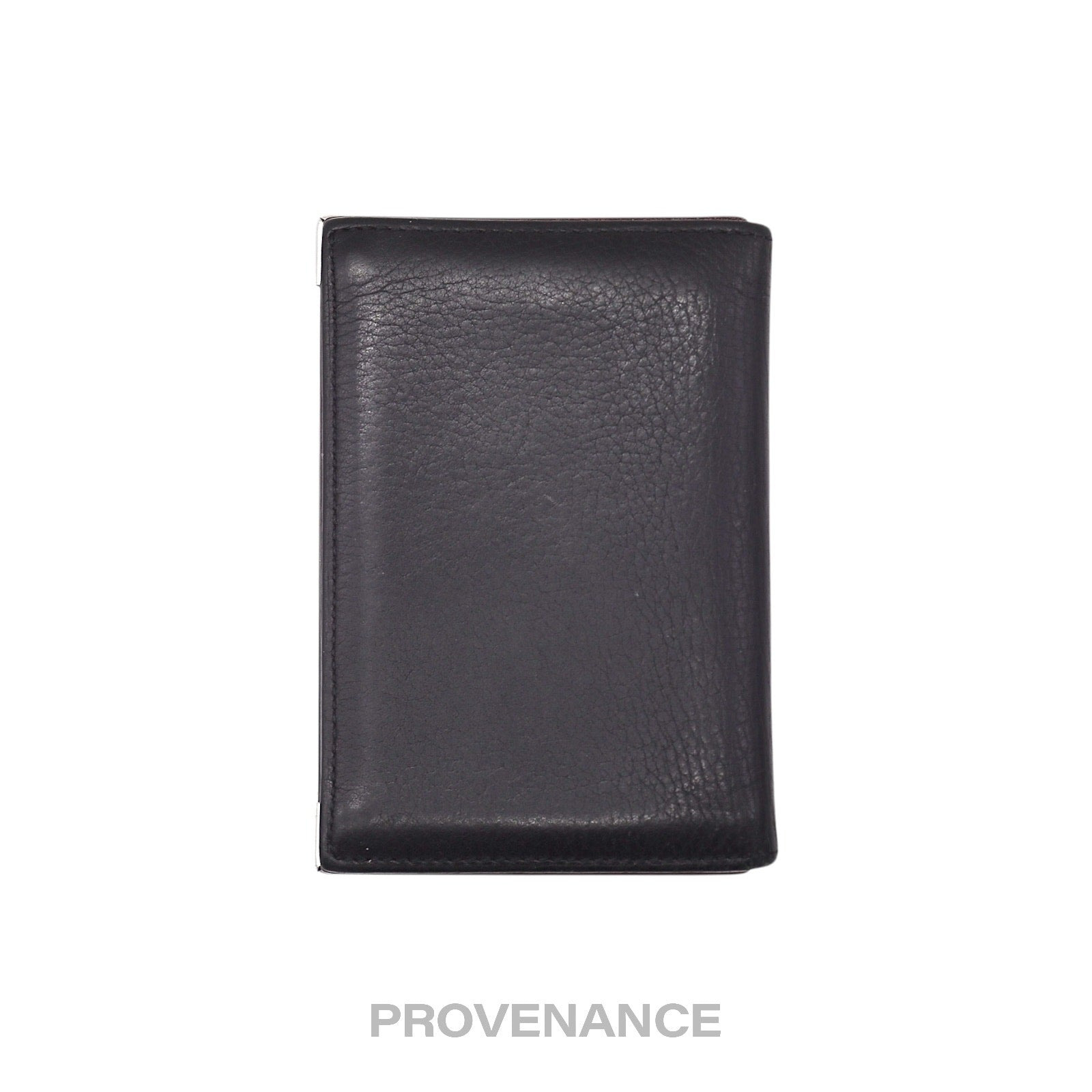 Cartier Pocket Organizer Wallet - Black Red Leather - 2