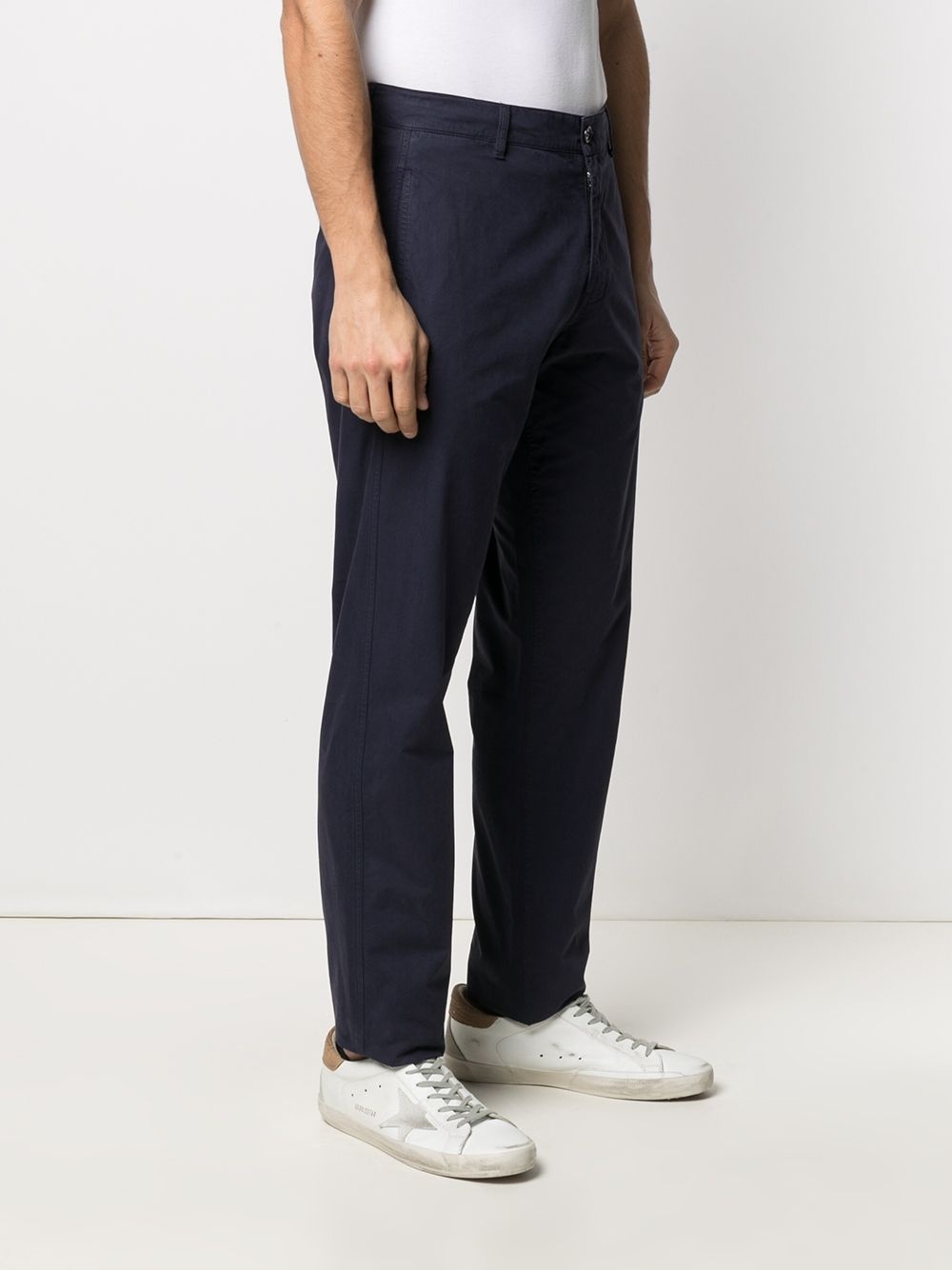 straight-leg chino trousers - 3