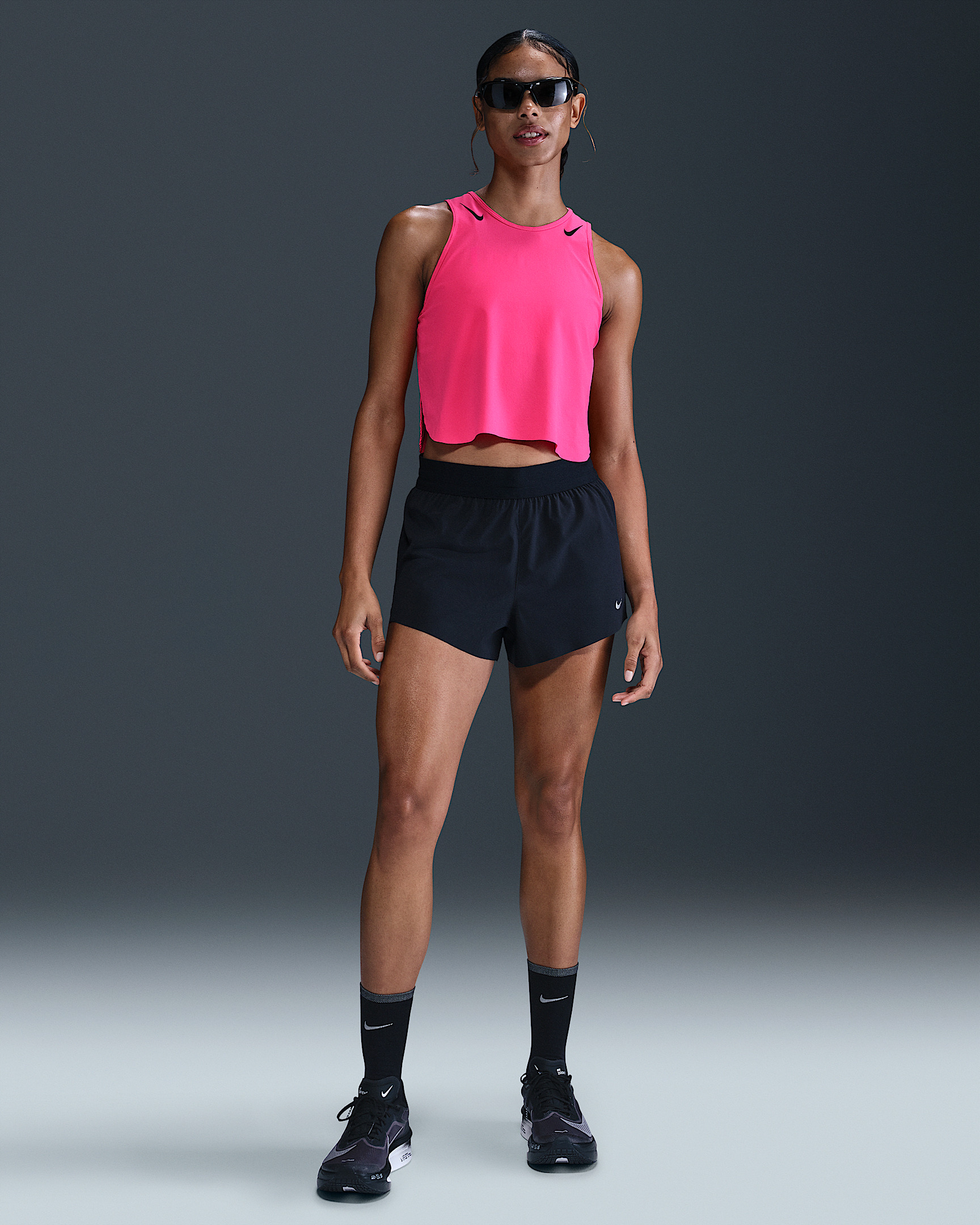 Nike AeroSwift Women's Dri-FIT ADV Cropped Running Tank Top - 4