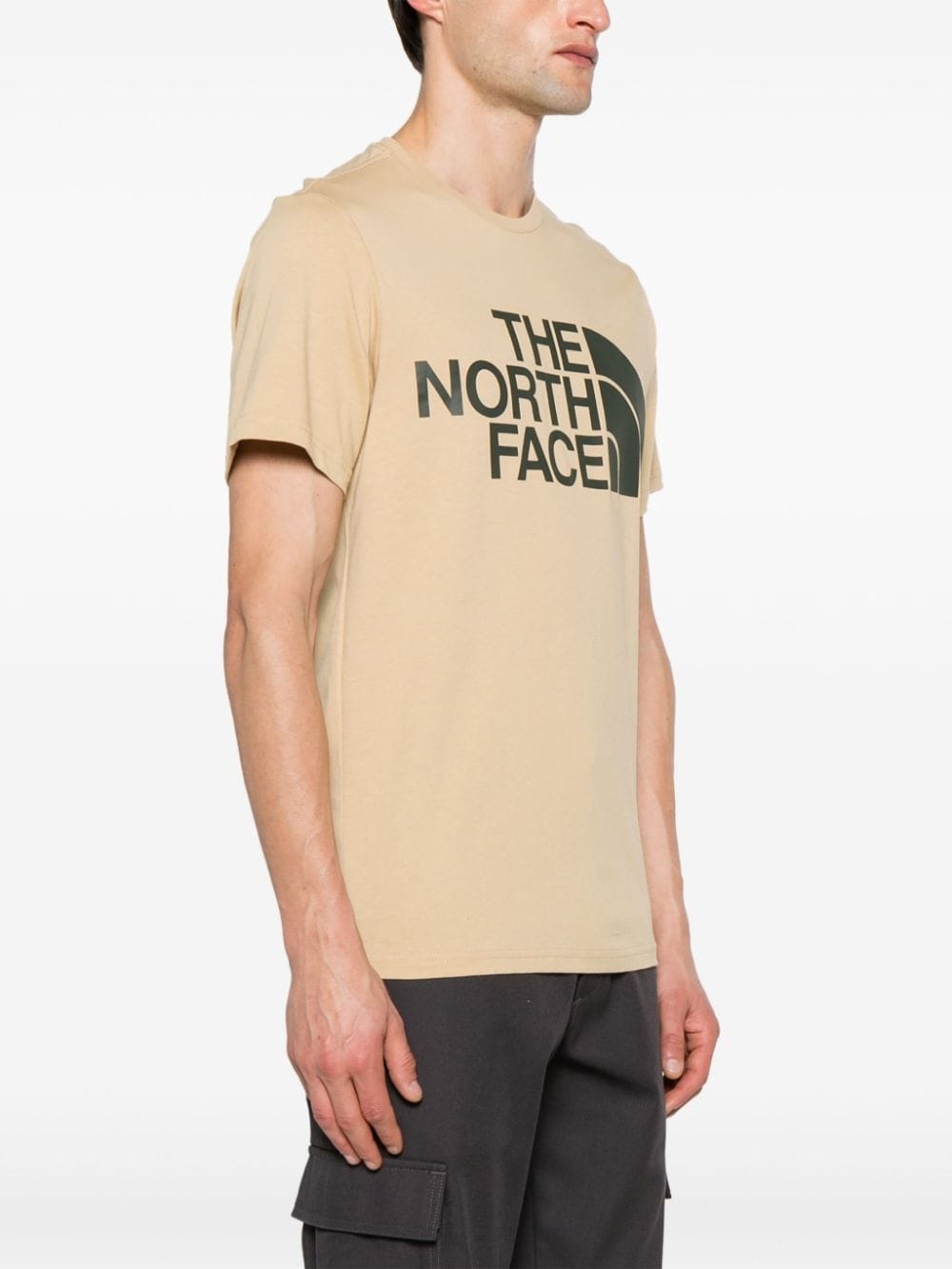 logo-print cotton T-shirt - 3