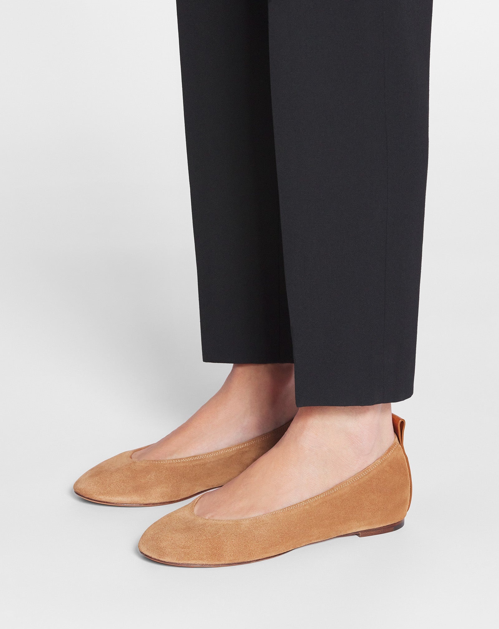 THE SUEDE BALLERINA FLAT - 6