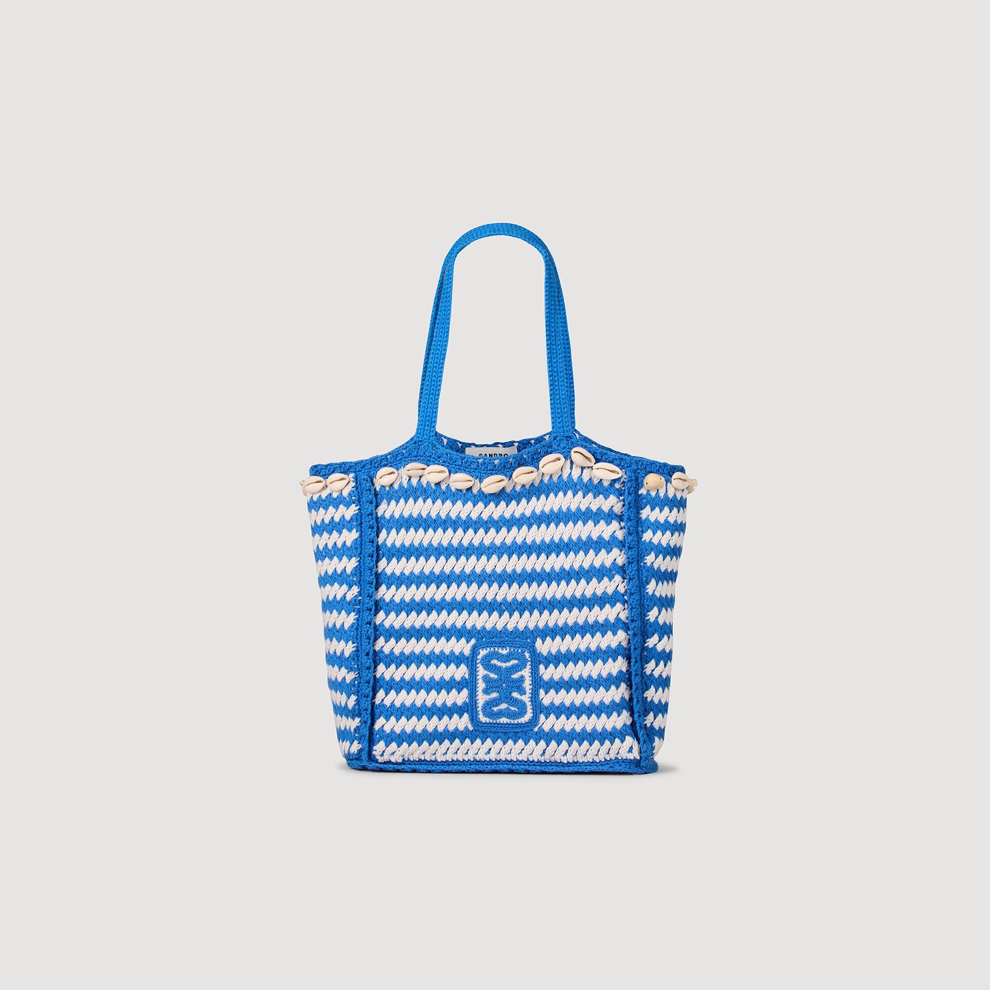 トートバッグ CROCHET LOGO SHOPPING BAG The Luna Crochet Bag Pattern, Shopping Bag, Market Bag