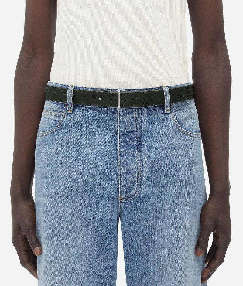 Bottega Veneta Intrecciato Pin Belt outlook