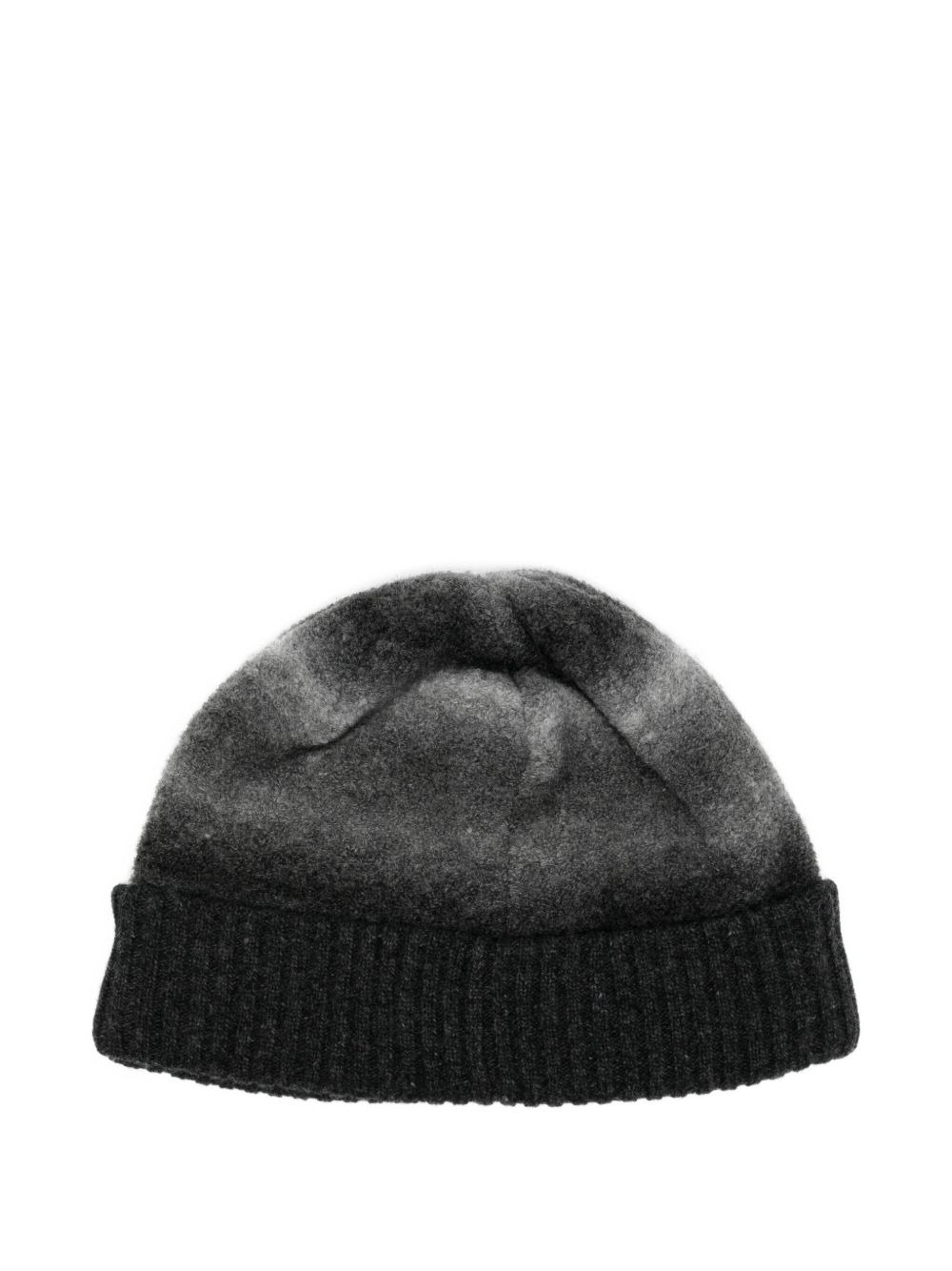 gradient boucle knit beanie - 2