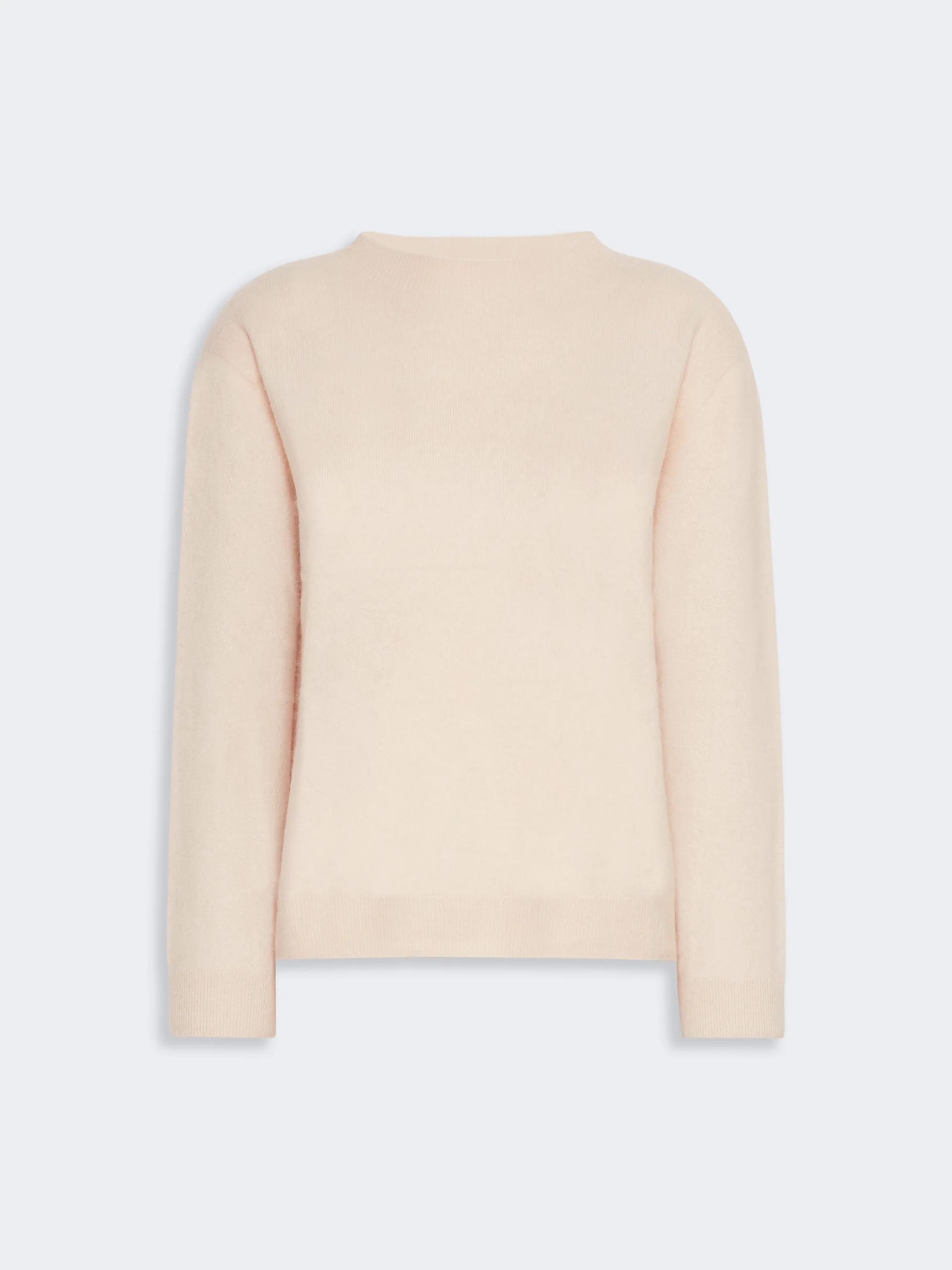 ECO Wool and cashmere crewneck sweater - ICE - 1