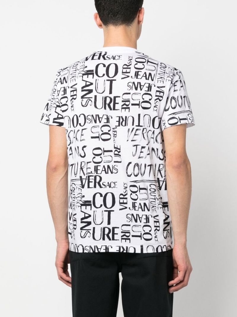 logo lettering T-shirt - 4