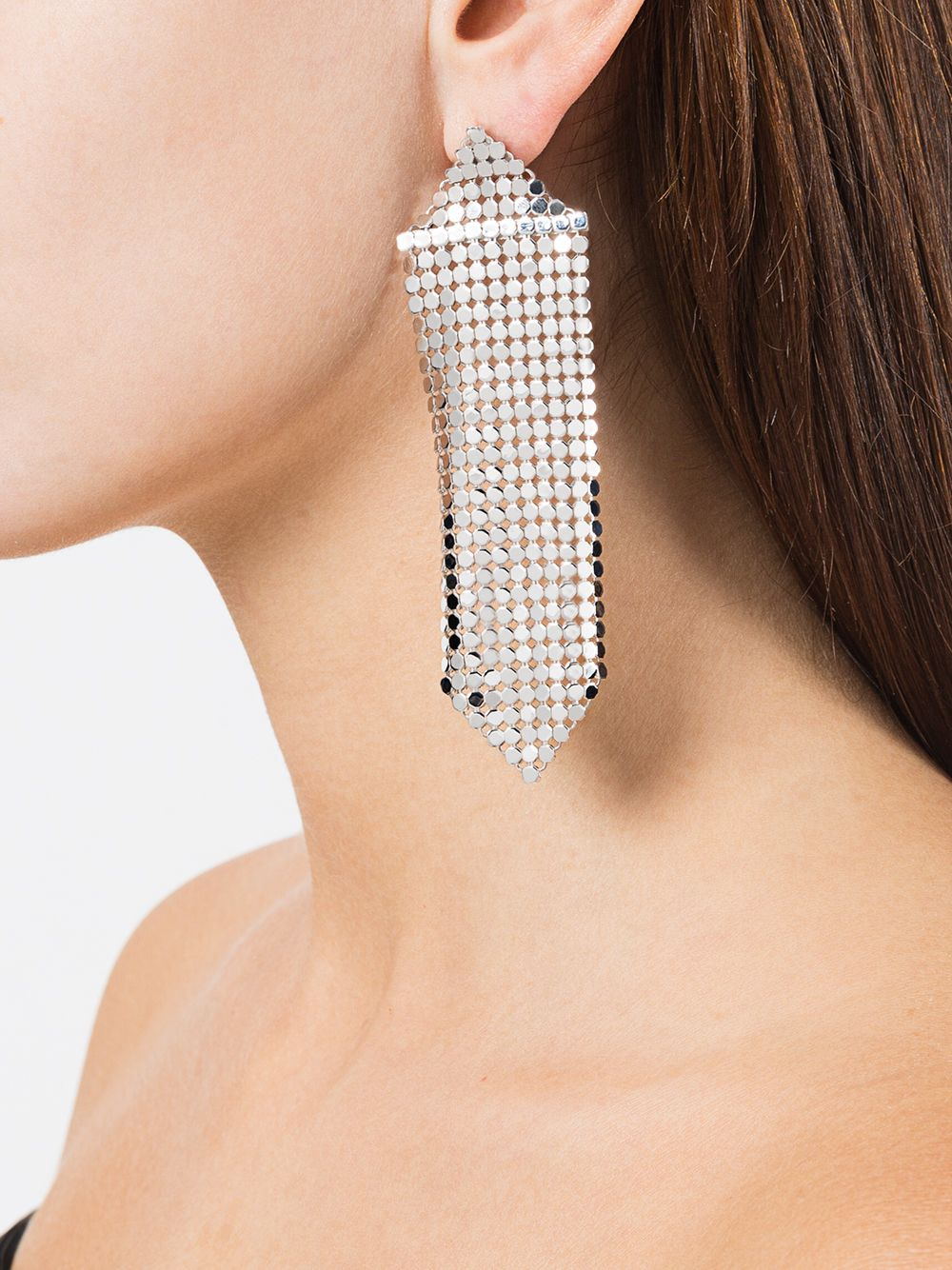 chain mail earring - 2