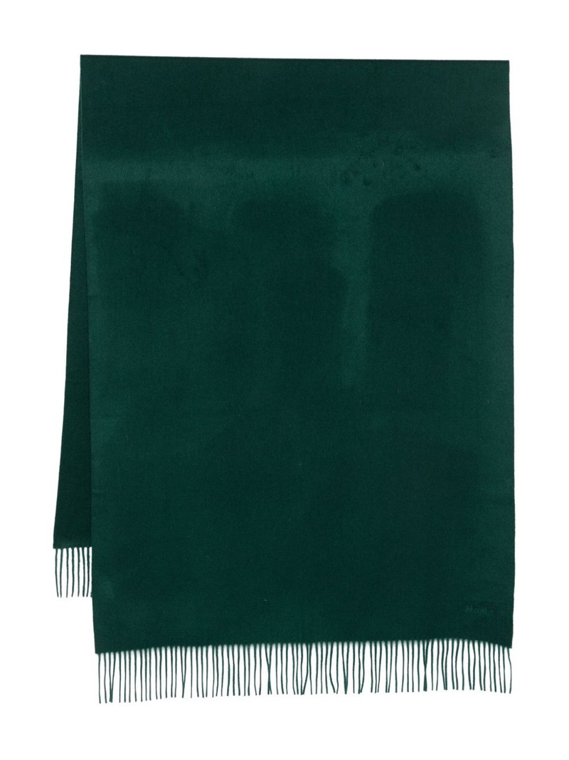 fringed cashmere scarf 1
