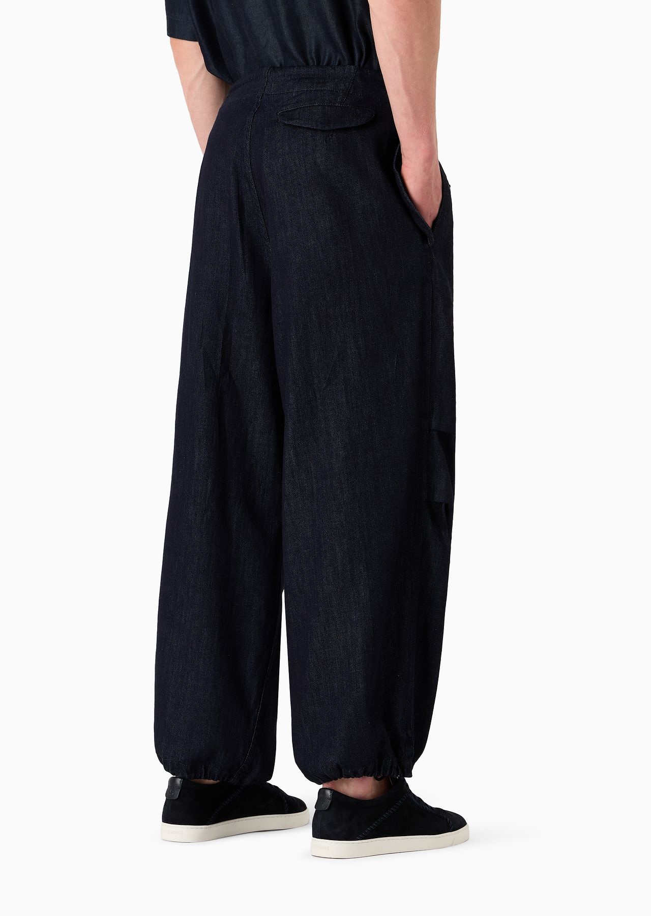 ASV Denim Collection oversized cotton denim trousers - 3