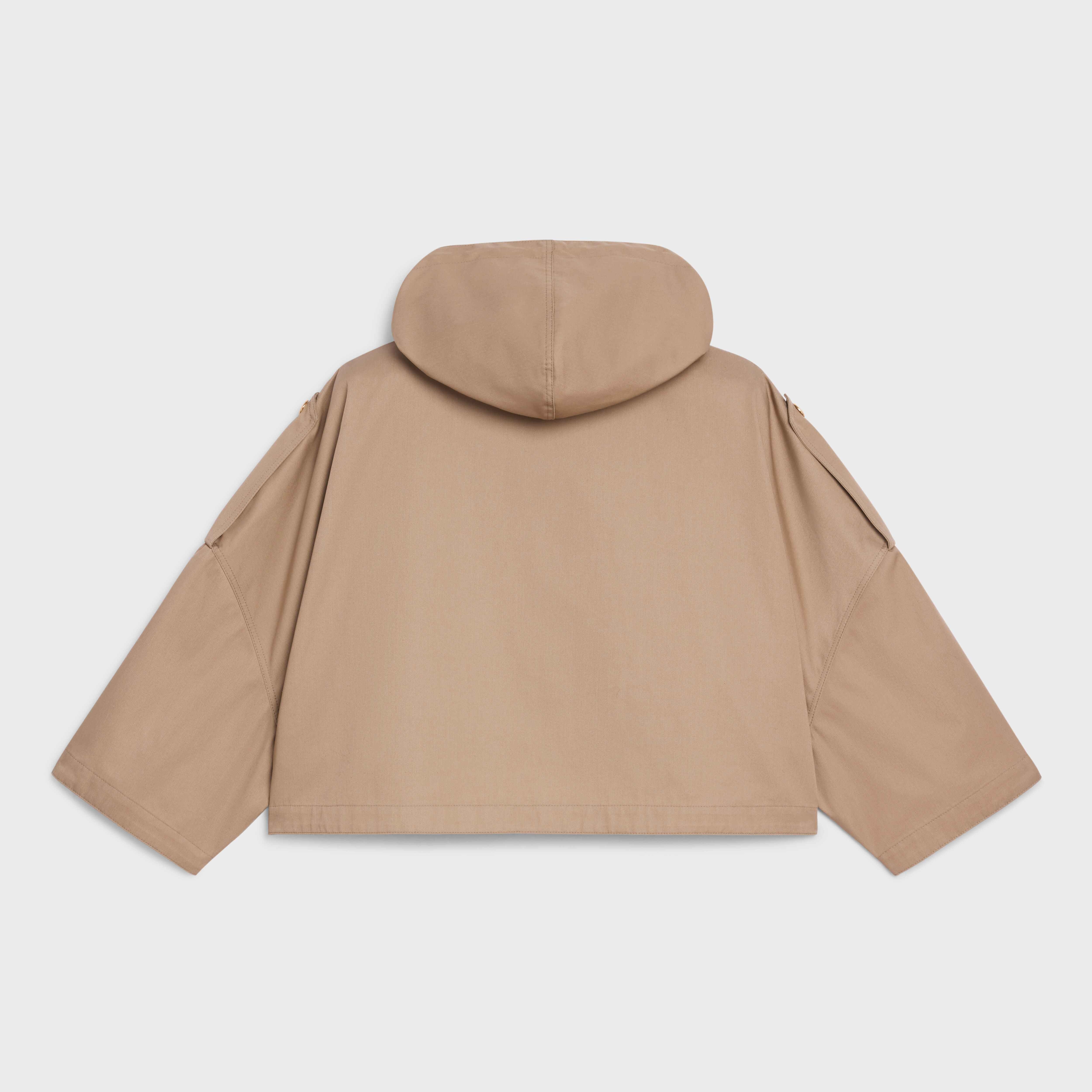CROPPED PARKA IN TECHNICAL COTTON - 2