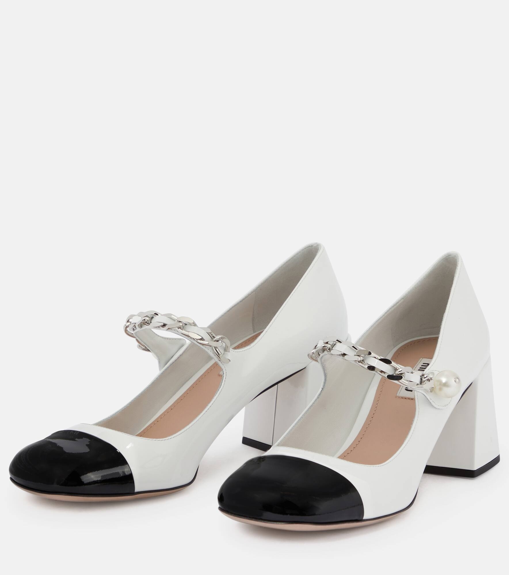 Mary Jane leather pumps - 5